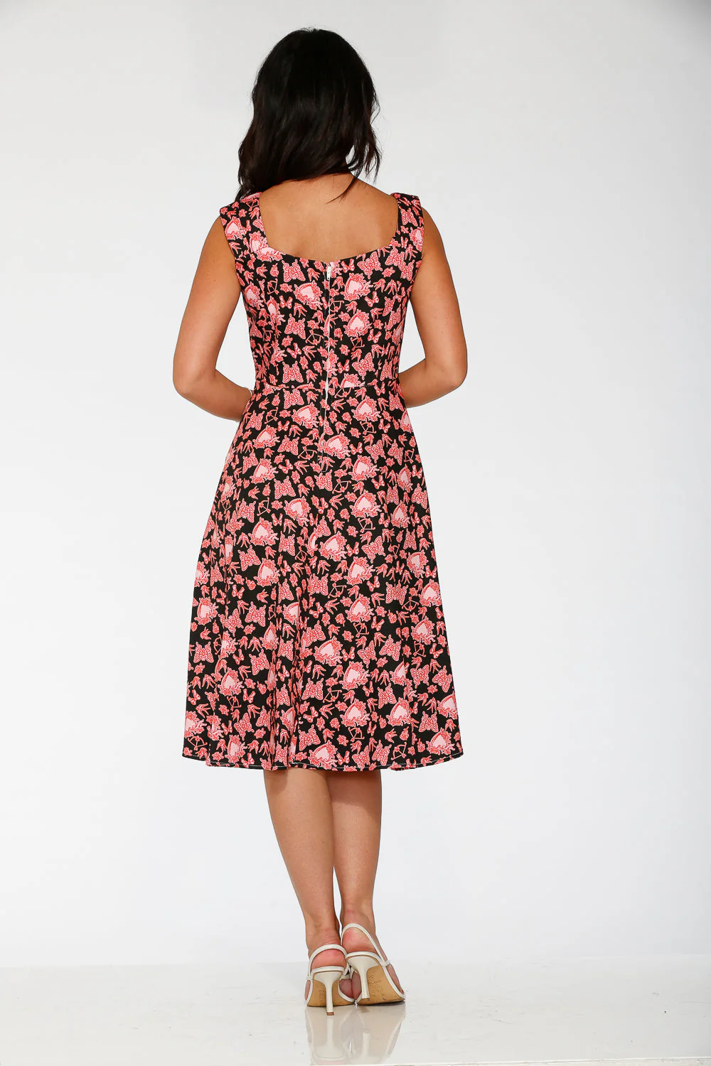 Heart Angel Swing Dress in Black - Image 6
