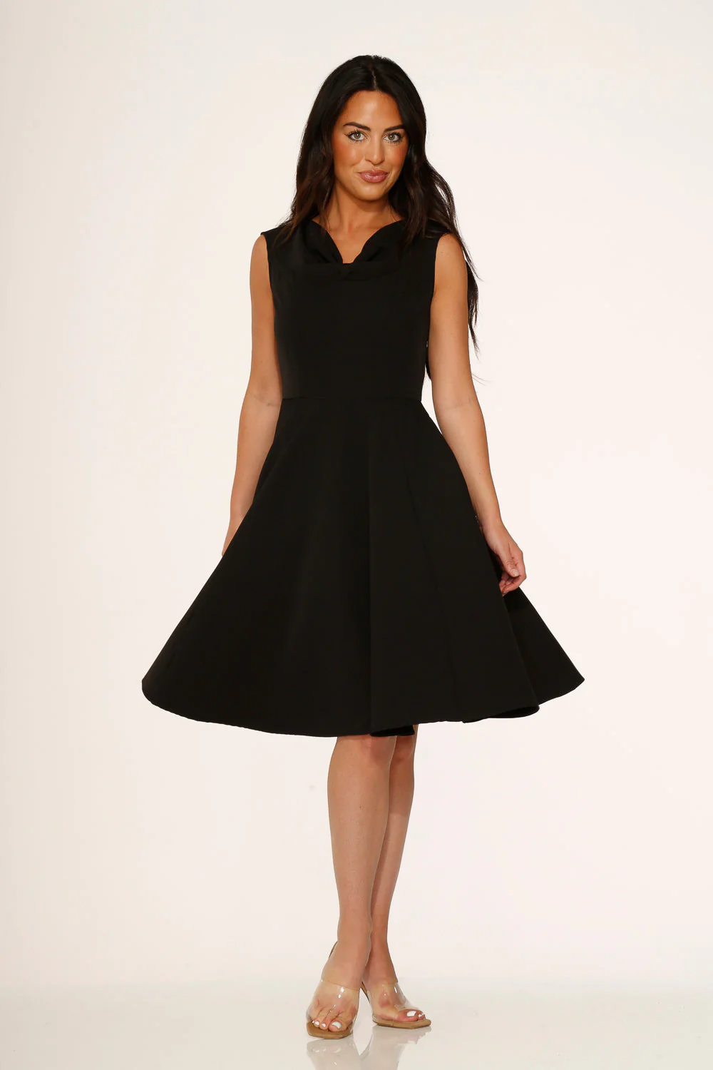 Black Swing Dress - Image 5