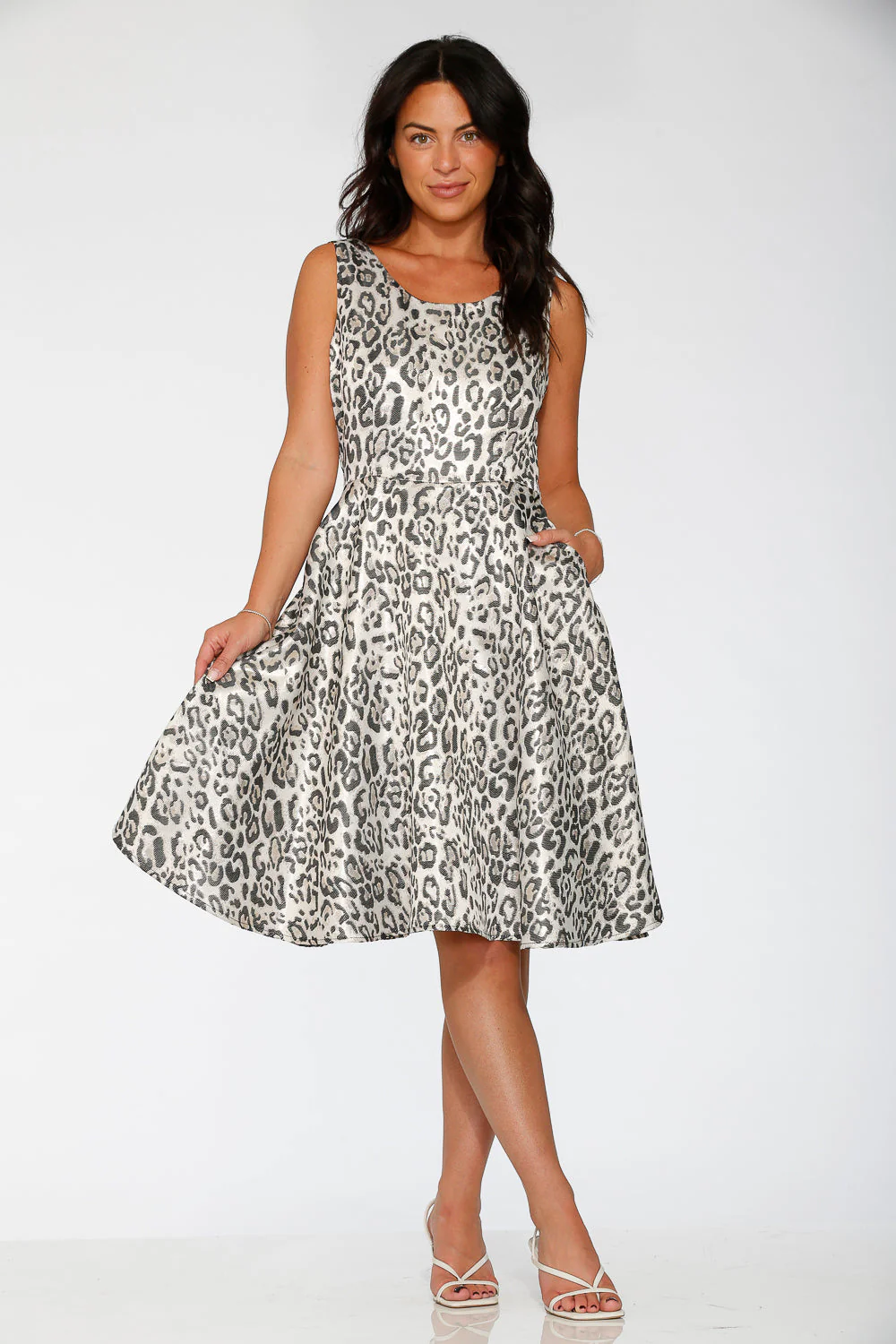 Leopard Swing Dress - Image 3