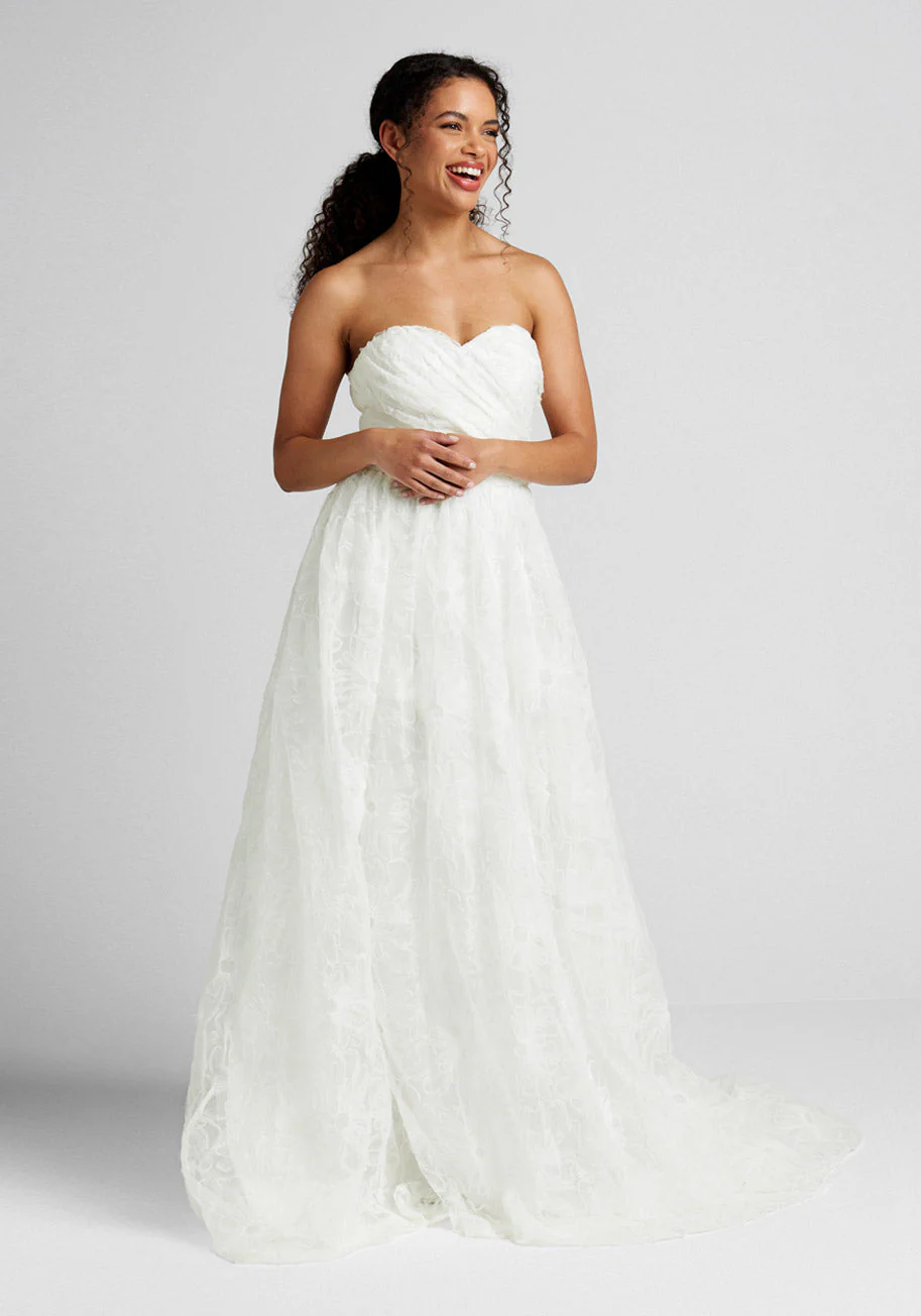 A Wonderful Union Strapless Maxi Dress (Final Sale) - Image 3