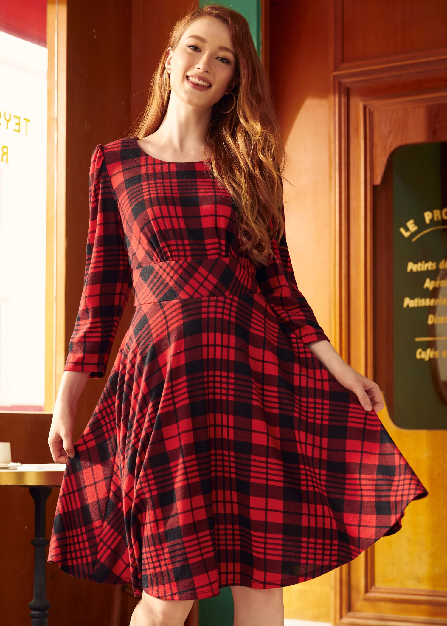 All About the Doodlebug Fit & Flare Dress - Image 4