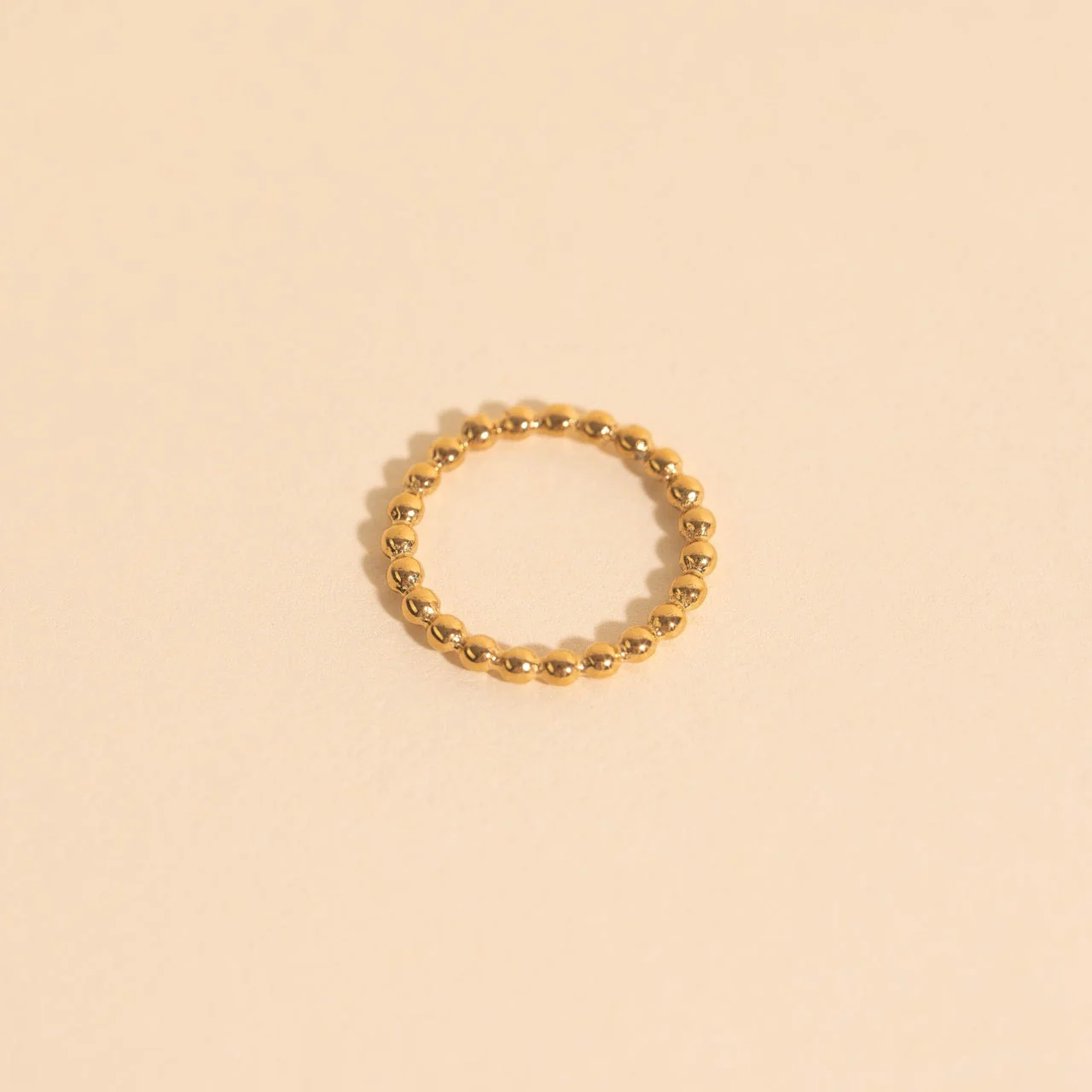 Beaded Circle Necklace Extender Charm
