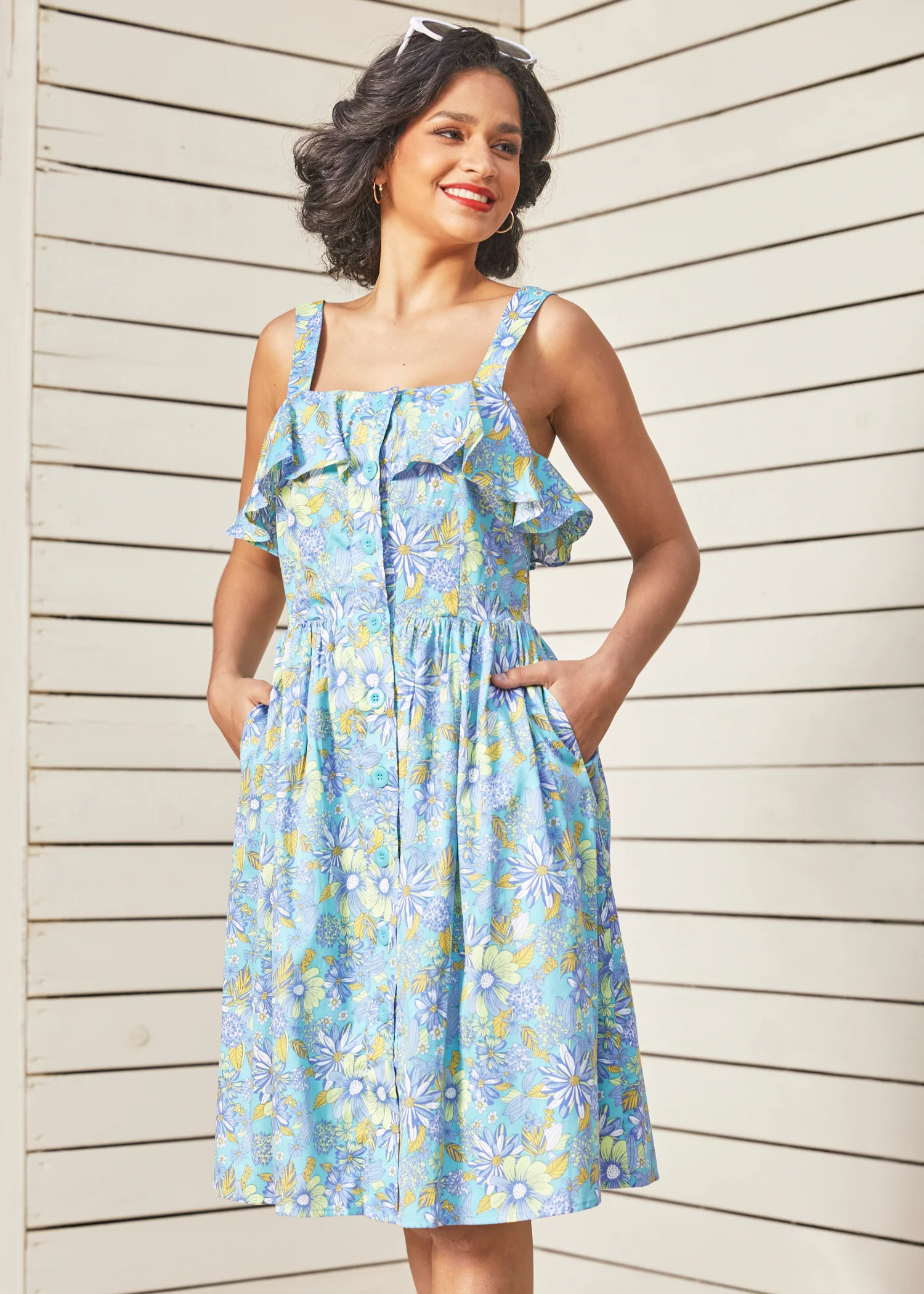 Beckoning The Berkshires Fit and Flare Dress (Final Sale) - Image 4