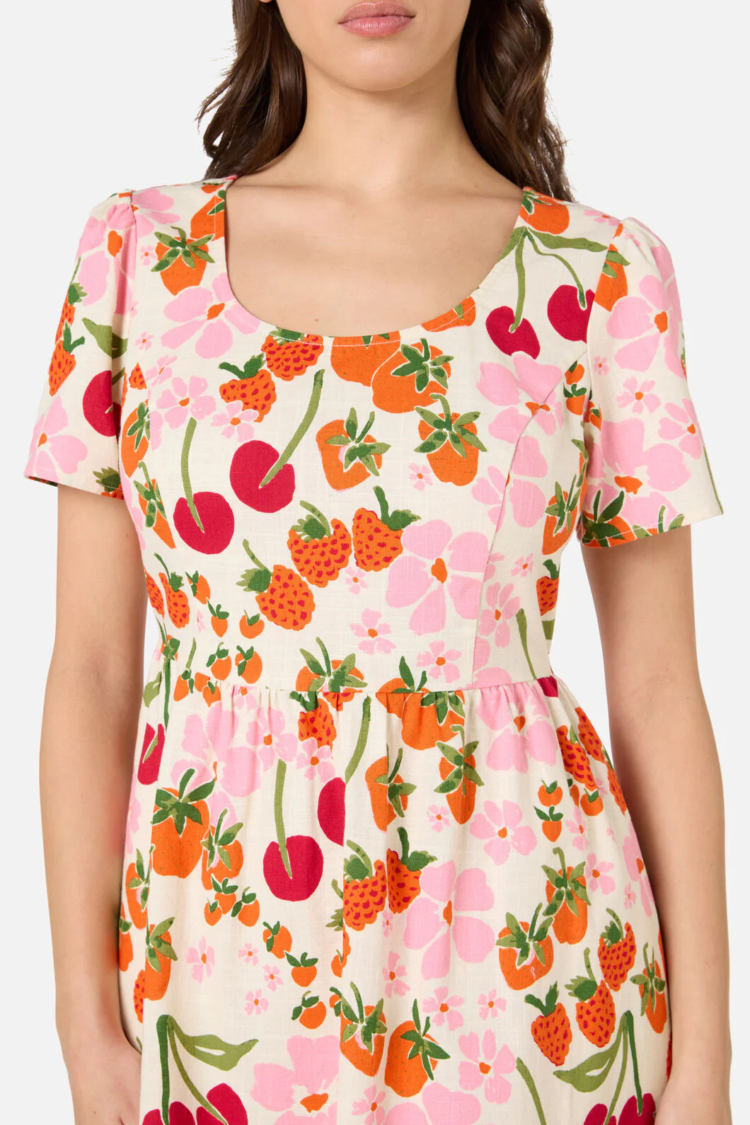 Berries N Cream Mini Dress - Image 2