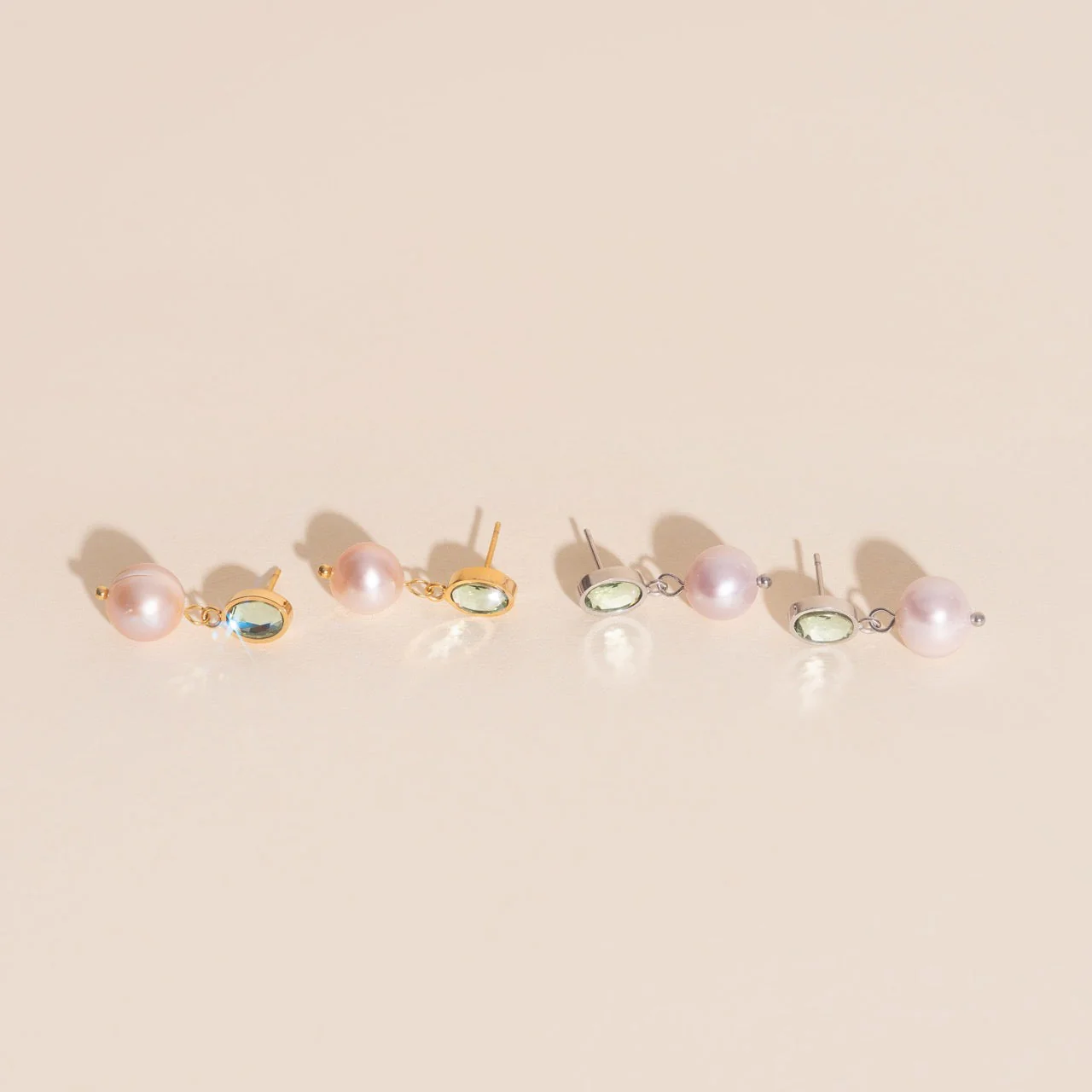 Blush Grove Stud Earrings - Image 8