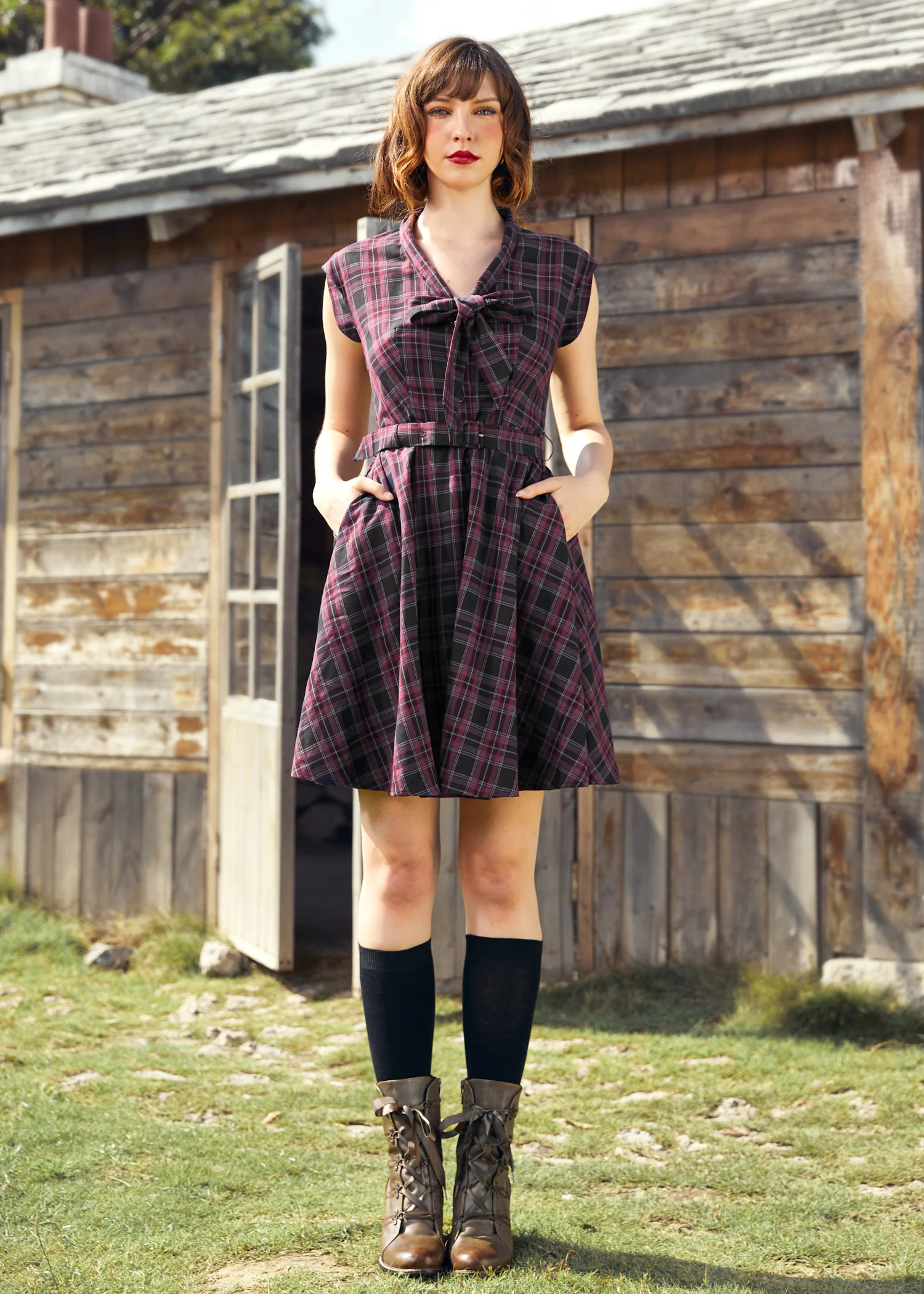Checkmate Charm Dress - Image 2