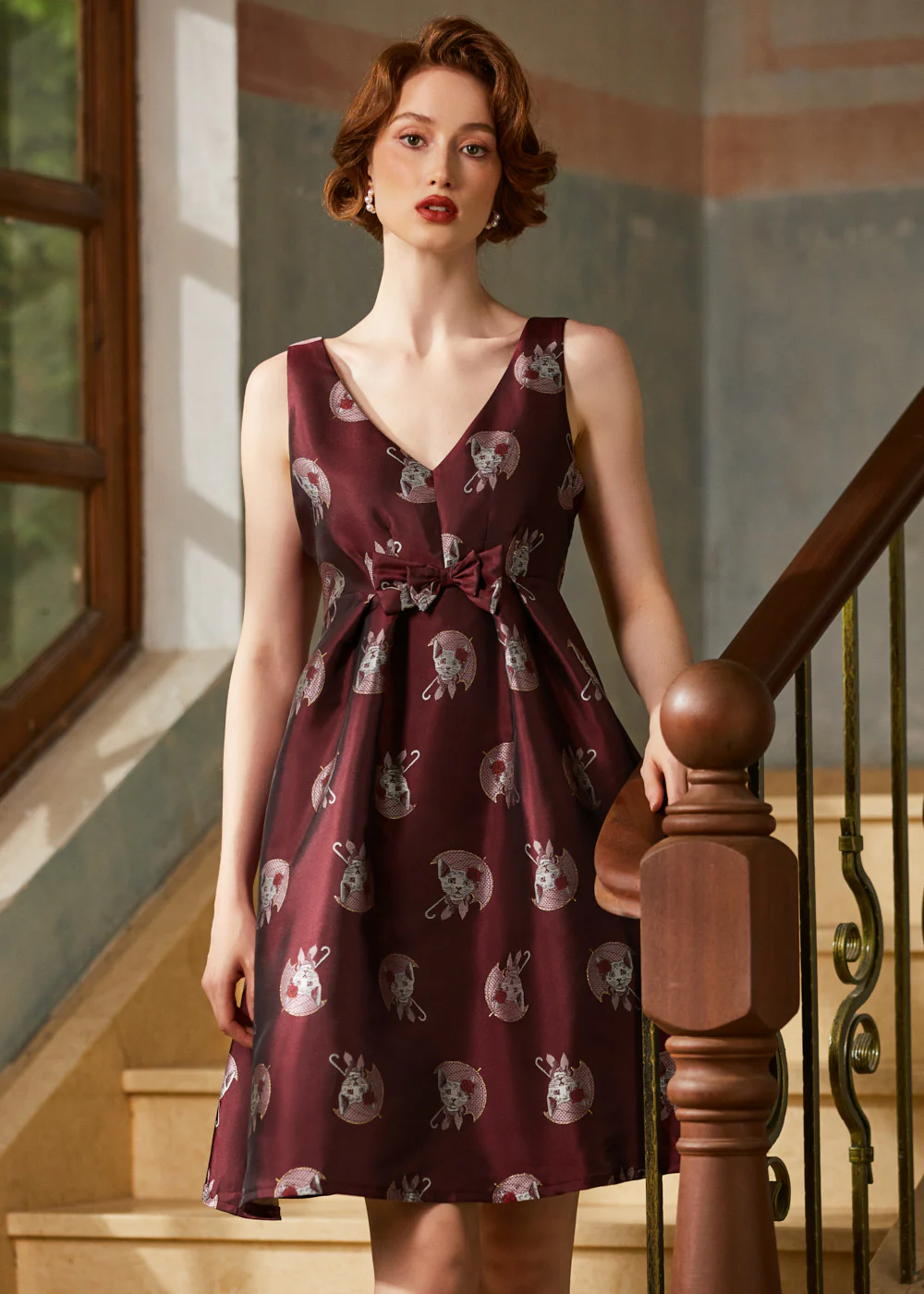 The Purrfectly Poised Fit & Flare Dress - Image 5