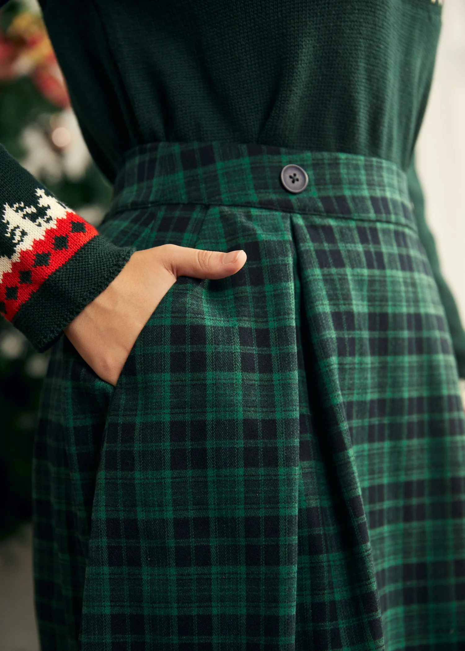Evergreen Outing Midi Skirt - Image 2