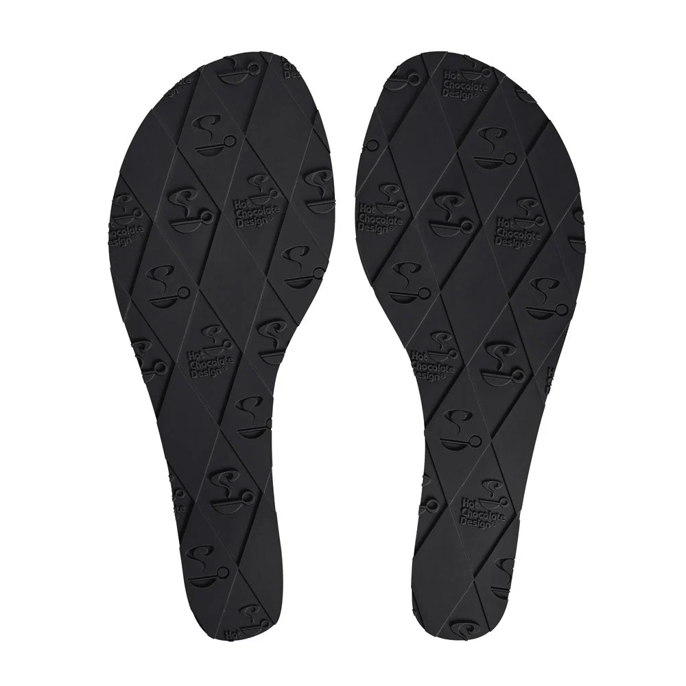 Chocolaticas® Black Birds Women's Sandal - Image 6