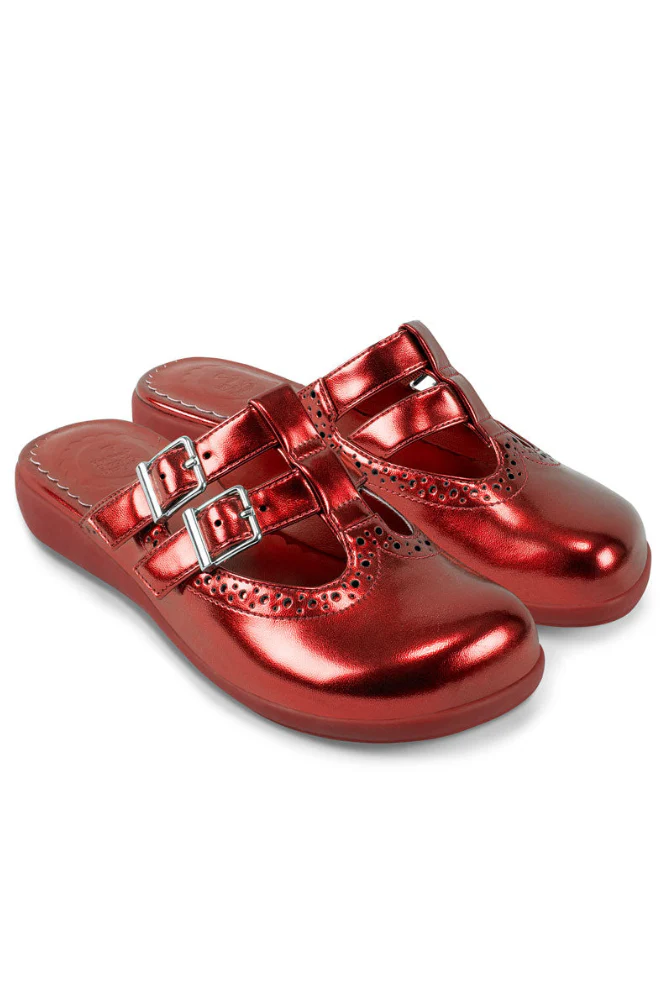 Chocolaticas® Chrome Crush Crimson Women's Clog