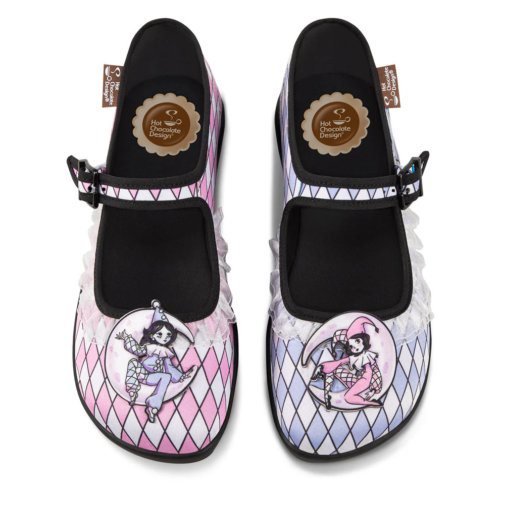 Chocolaticas® Masquerade Women's Mary Jane Flat - Image 2