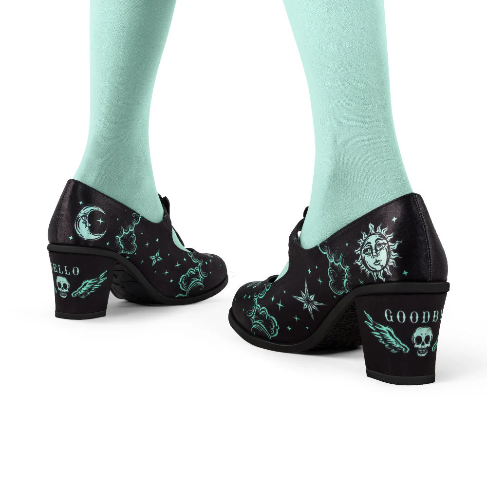 Chocolaticas® Mid Heels Spirit Board Women's Mary Jane Pump - Image 6