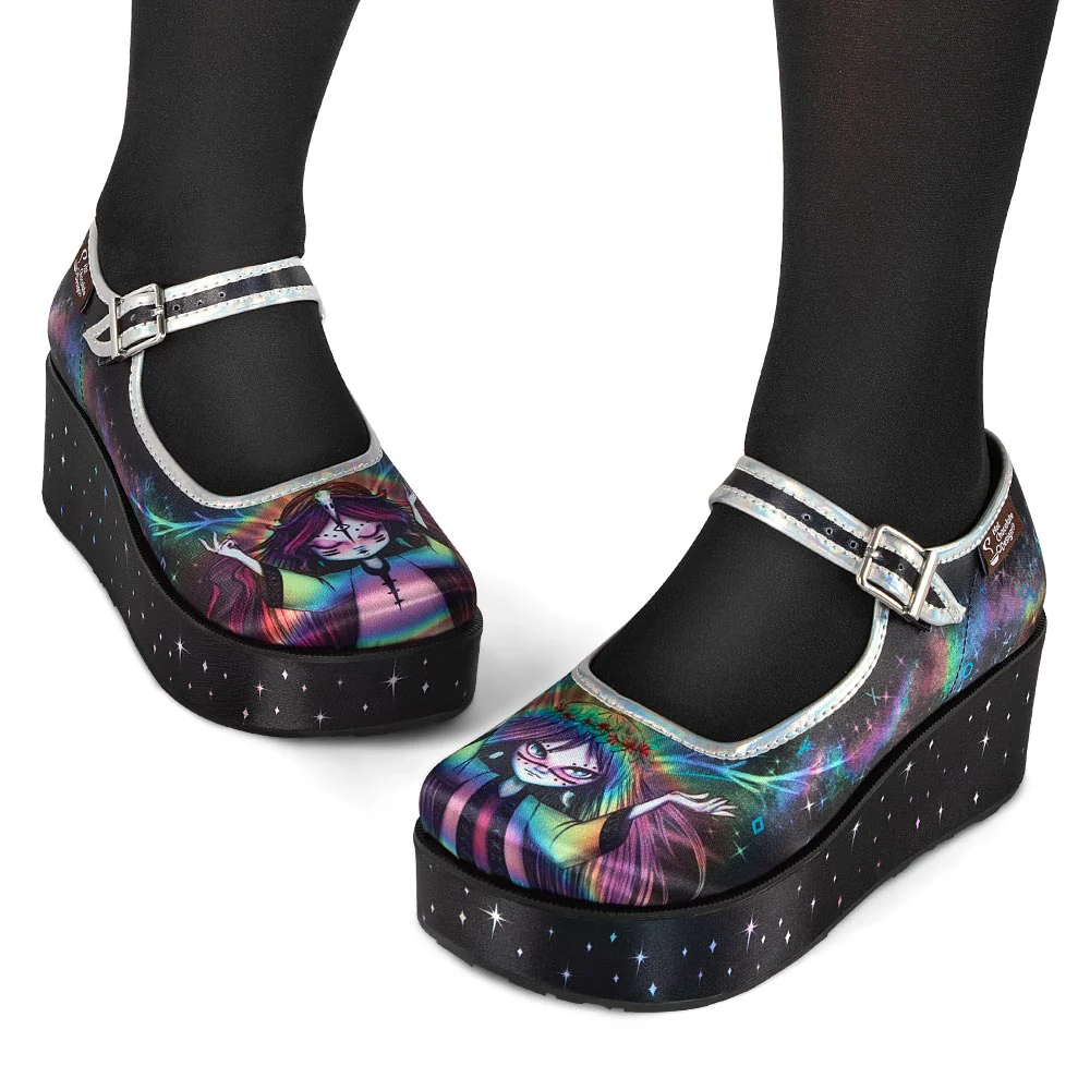 Chocolaticas® Pagan Spirit Women's Mary Jane Platform - Image 5
