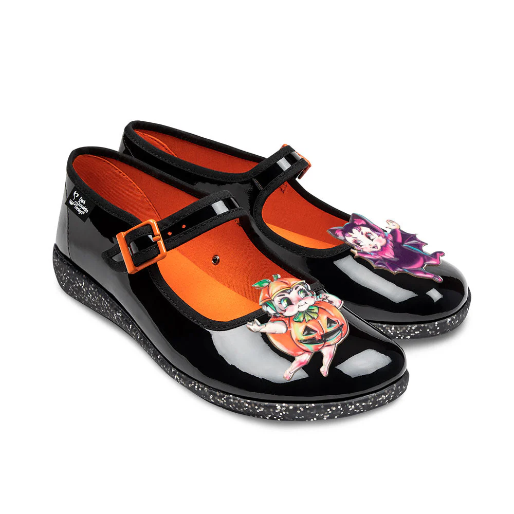 Chocolaticas® Tiny Terrors Women's Mary Jane Flat - Image 3