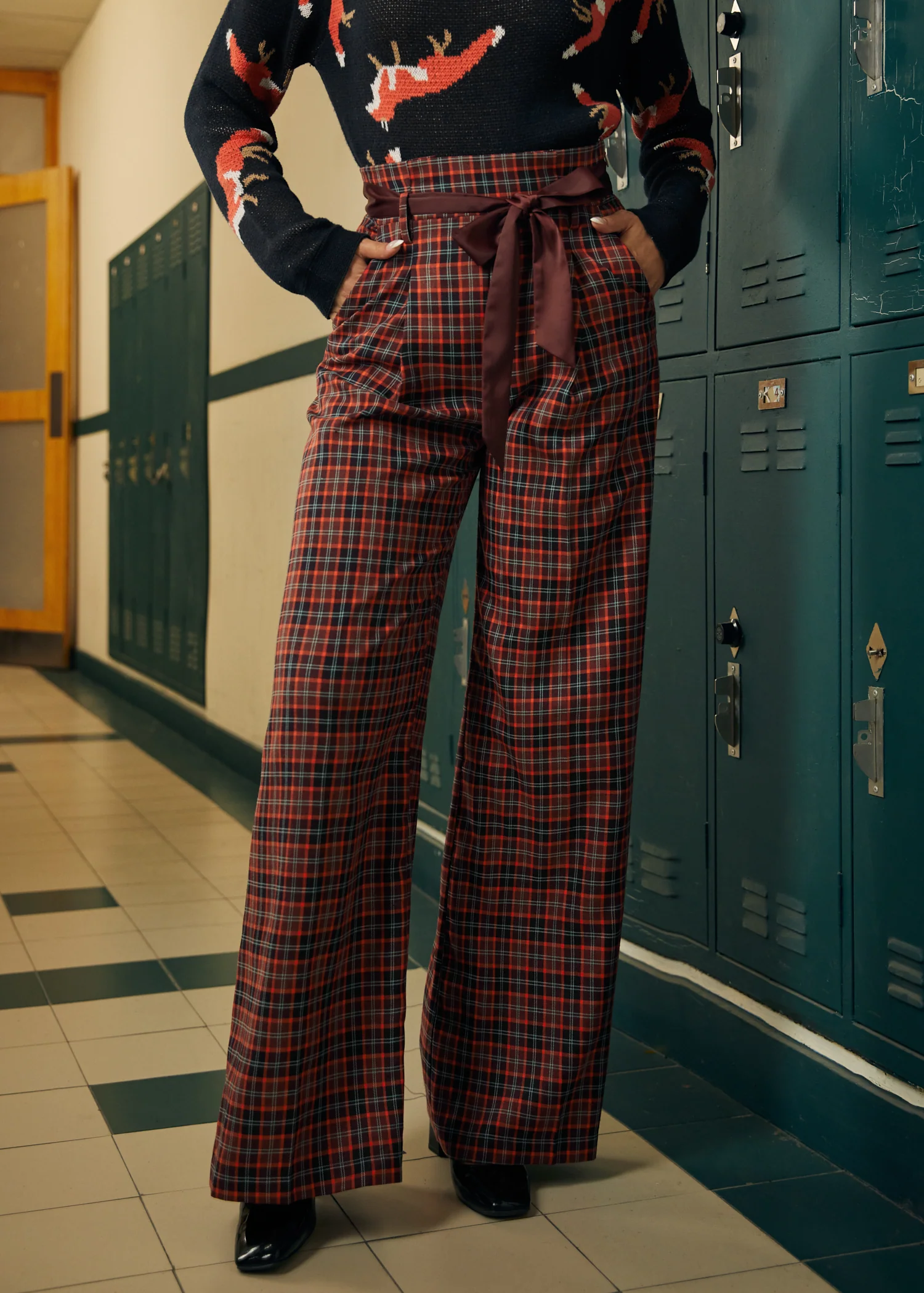 Cider, Spice & Everything Nice Wide Leg Pants - Image 5