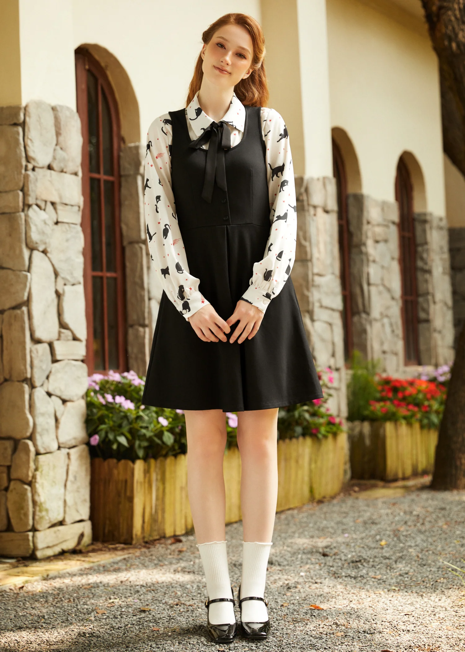 Classically Charming Fit & Flare Dress - Image 4