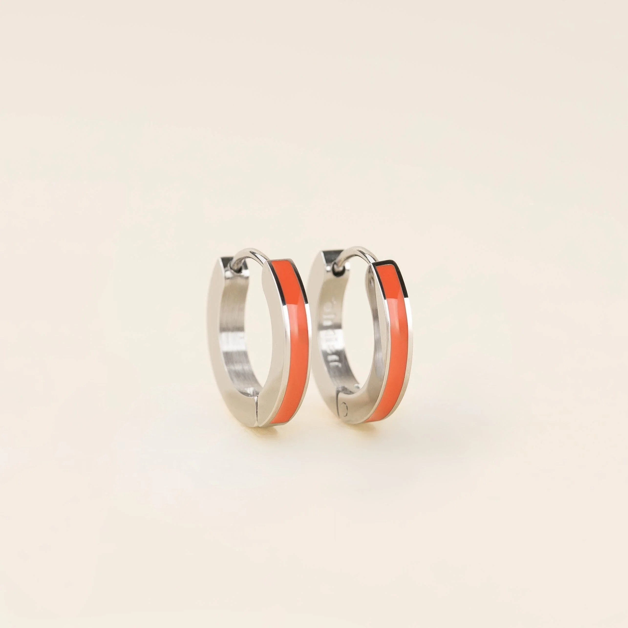 Color Huggie Hoop Earrings - Image 48