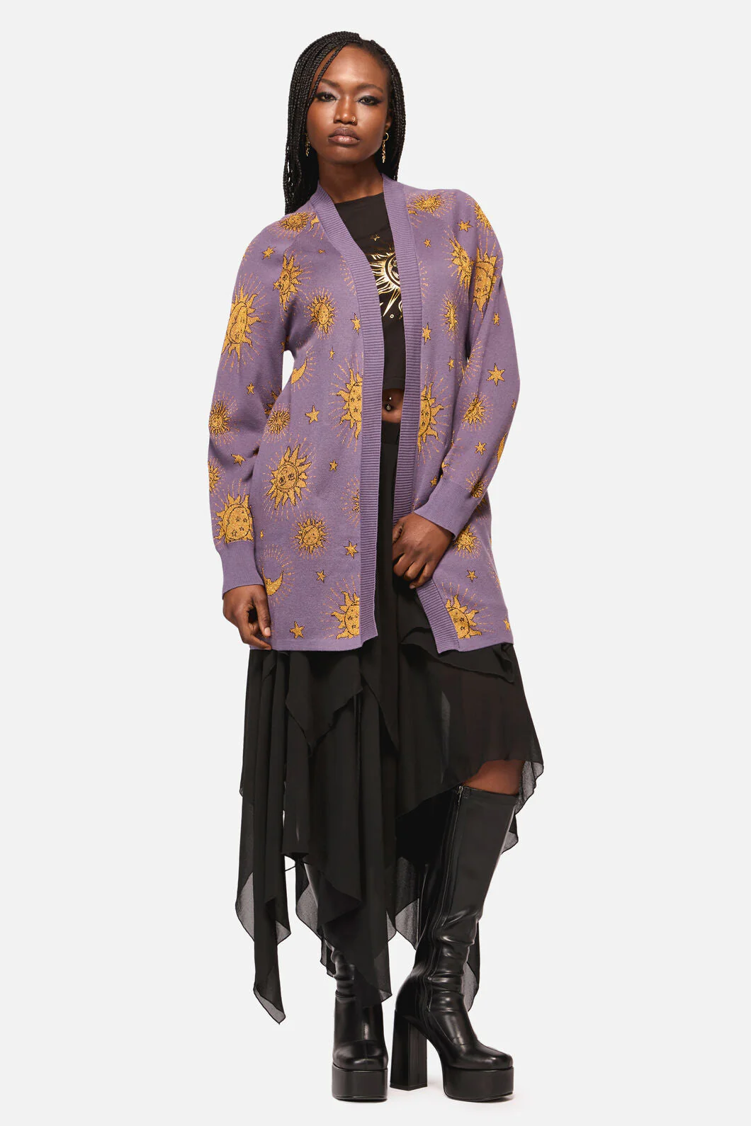 Cosmic Light Goth Cardigan - Image 5