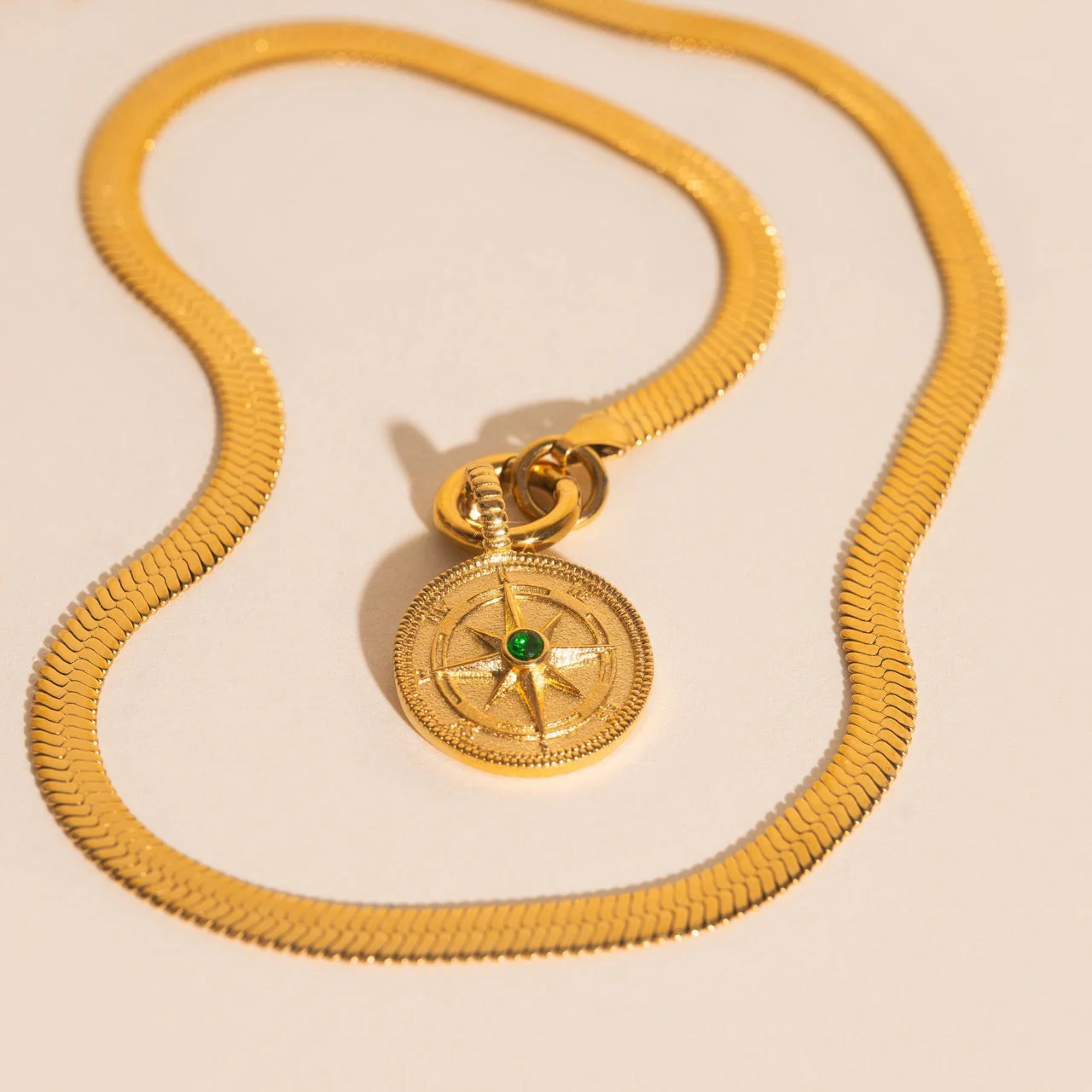 Crystal Compass Necklace Charm - Image 5