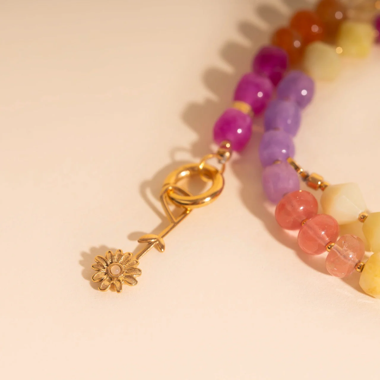 Dainty Daisy Necklace Charm - Image 7