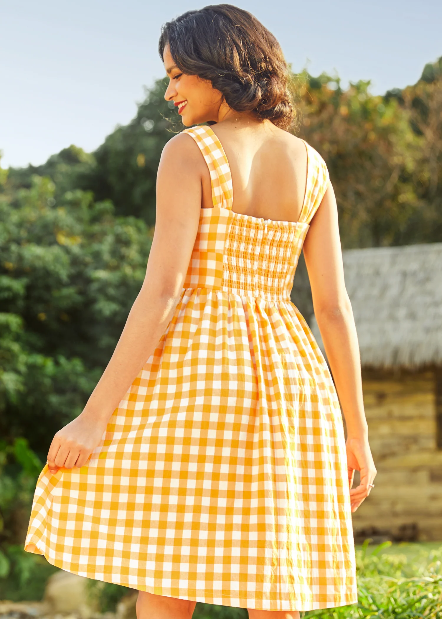 Dance Beneath the Sunrays Fairytale Midi Dress - Image 6
