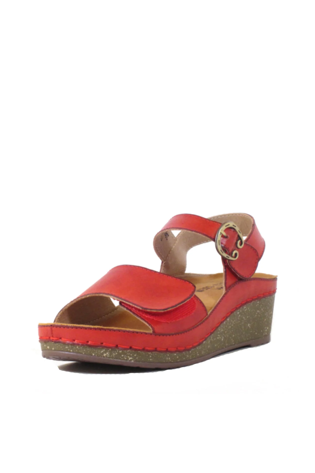 Debbie Wedged Sandals - Image 3