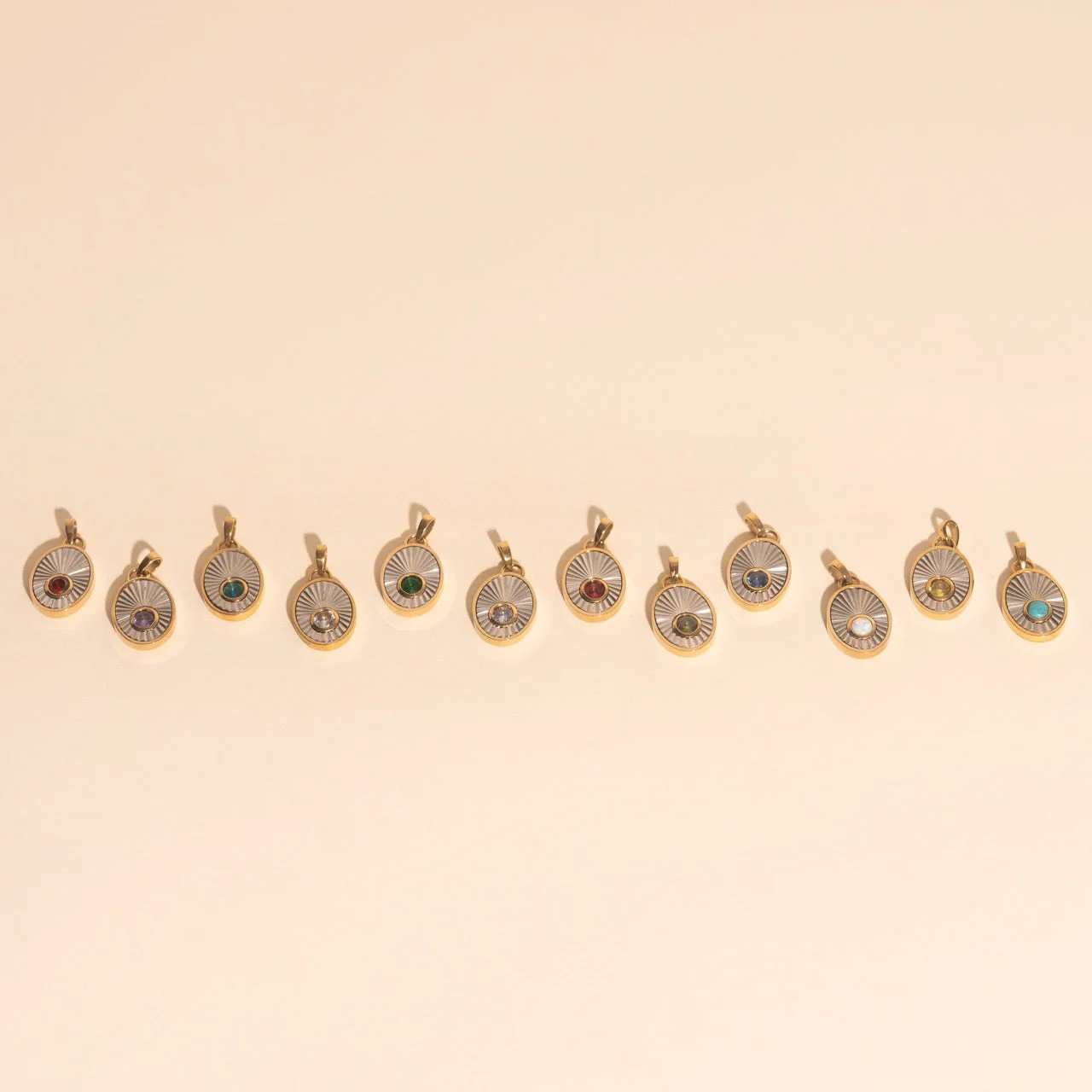 December Birthstone Necklace Charm - Image 6