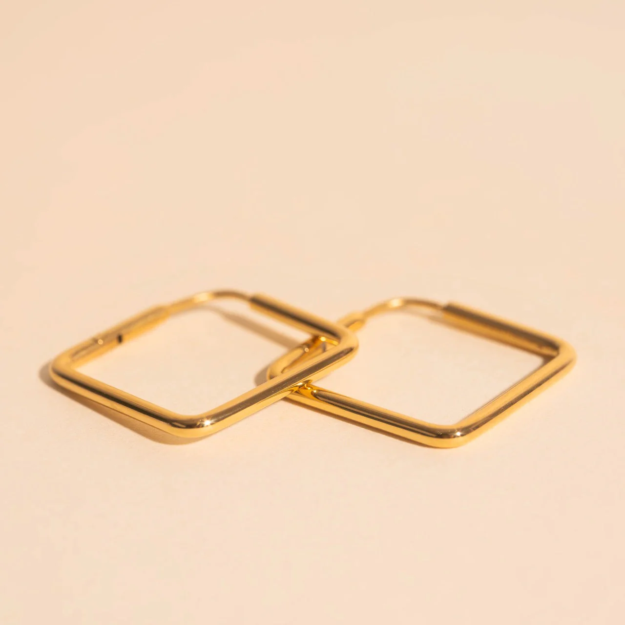 Diamond Rounded Huggie Hoop Earrings - Image 27