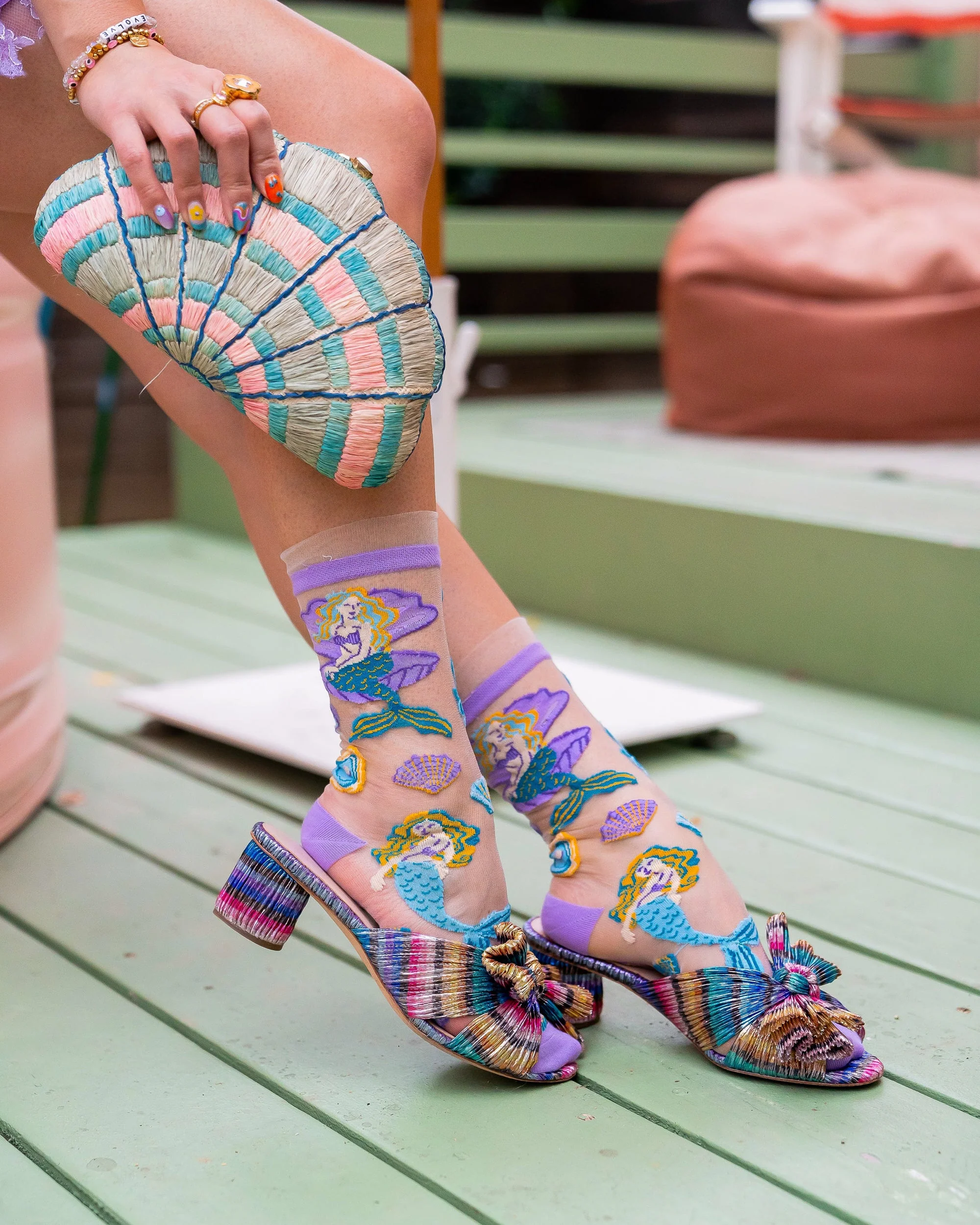 European Vacation Sheer Socks Bundle - Image 5