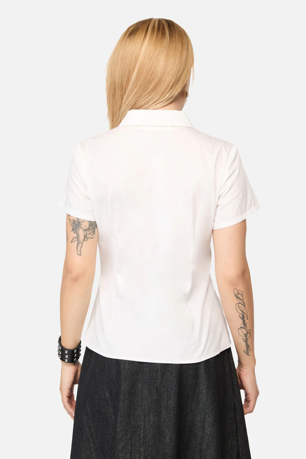 Fiona Embroidered Placket Blouse - Image 6