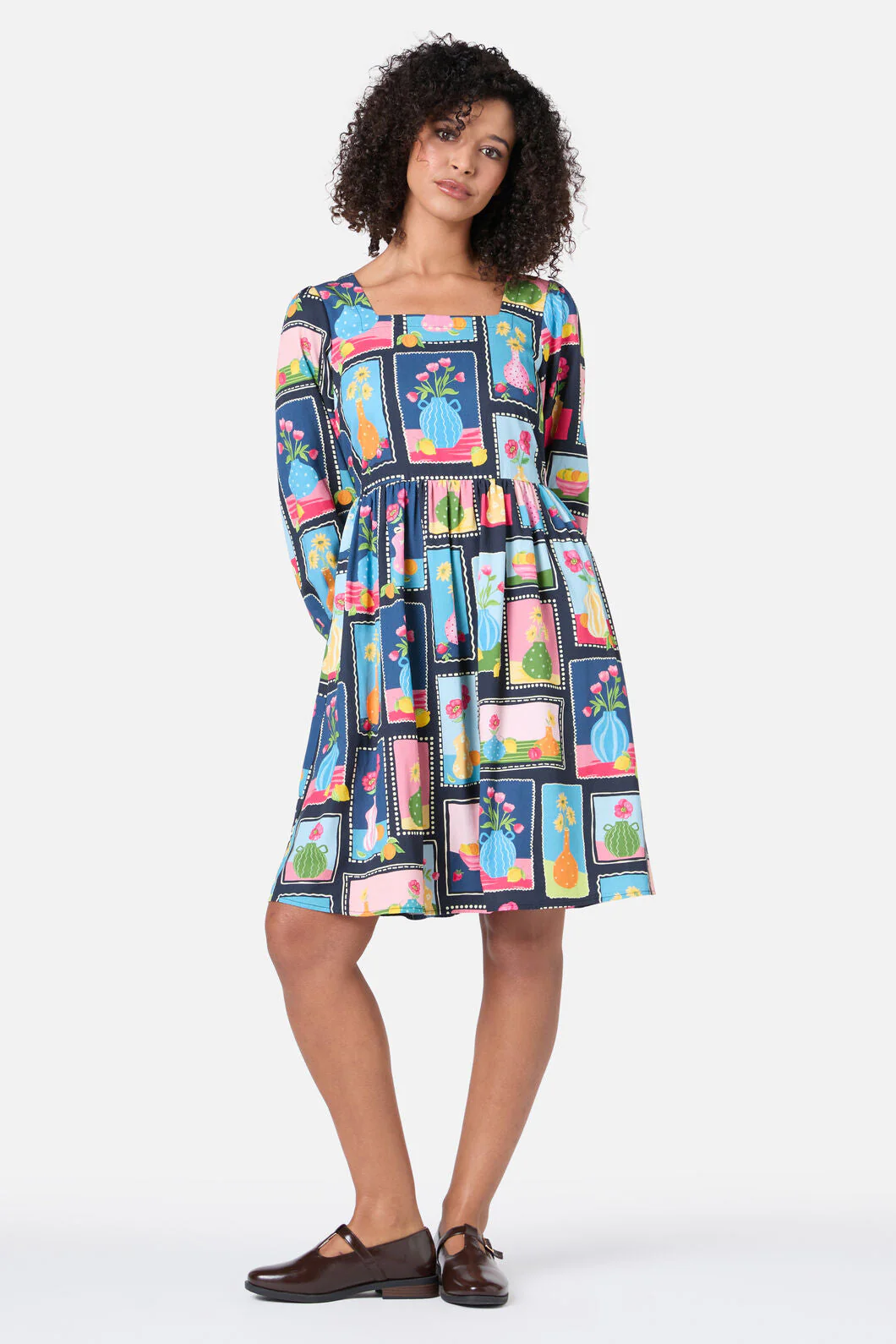 Flower Vases Mini Dress - Image 5