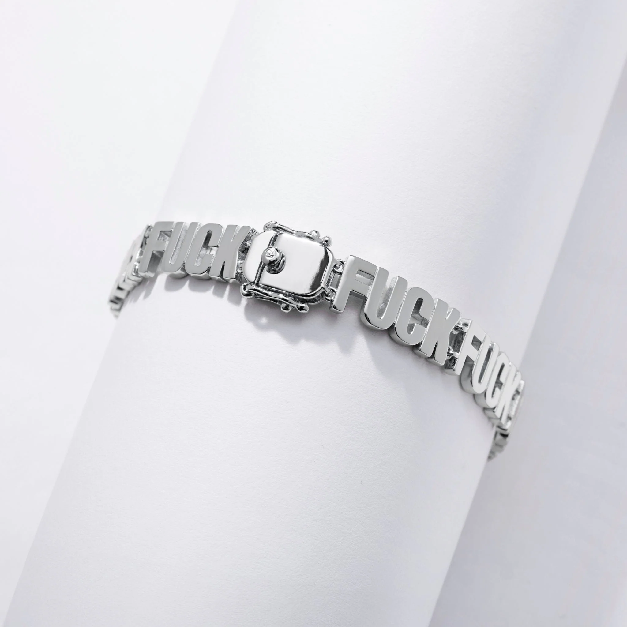 Fuck Fuck Fuck Chain Bracelet - Image 6