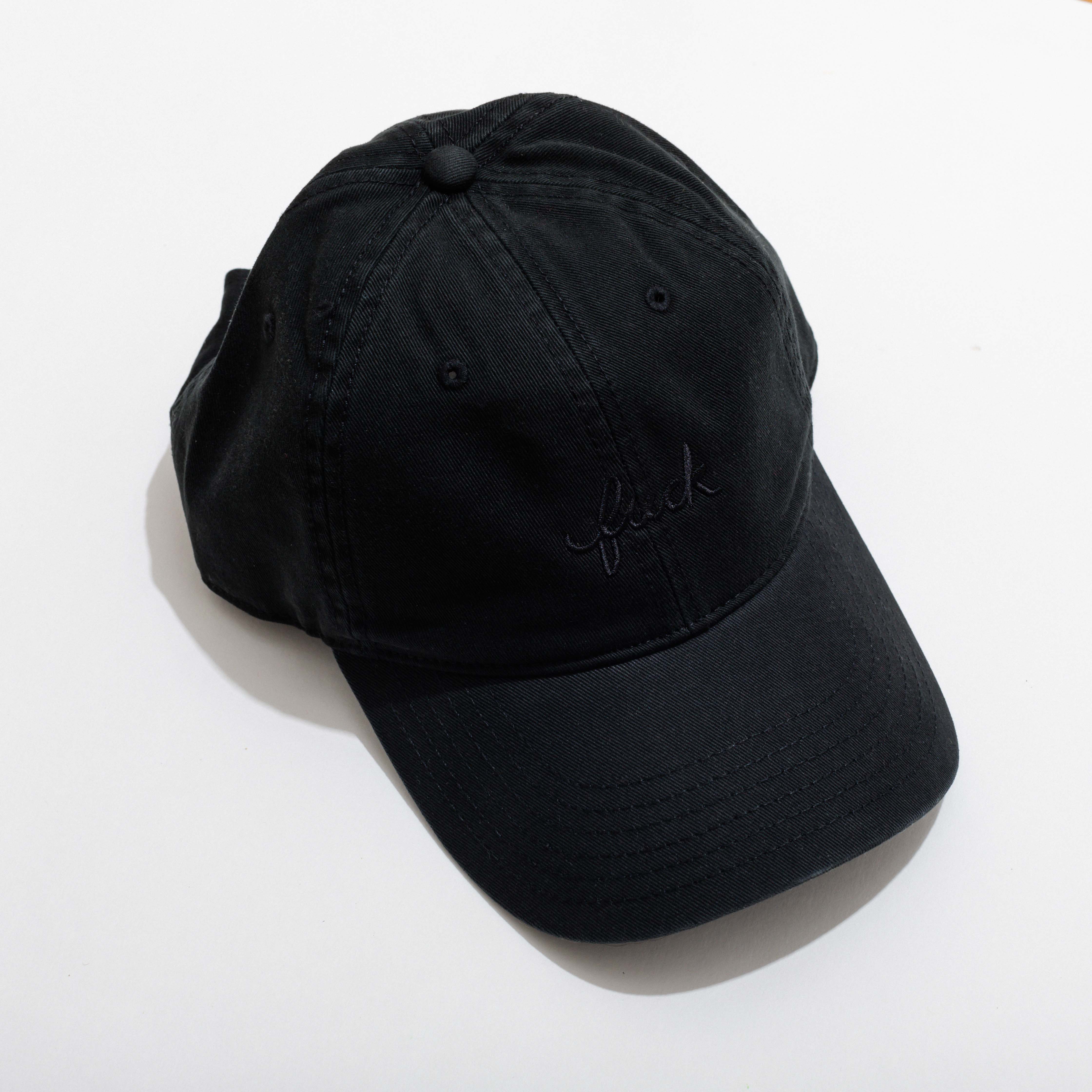 Fuck Script Baseball Hat - Image 9