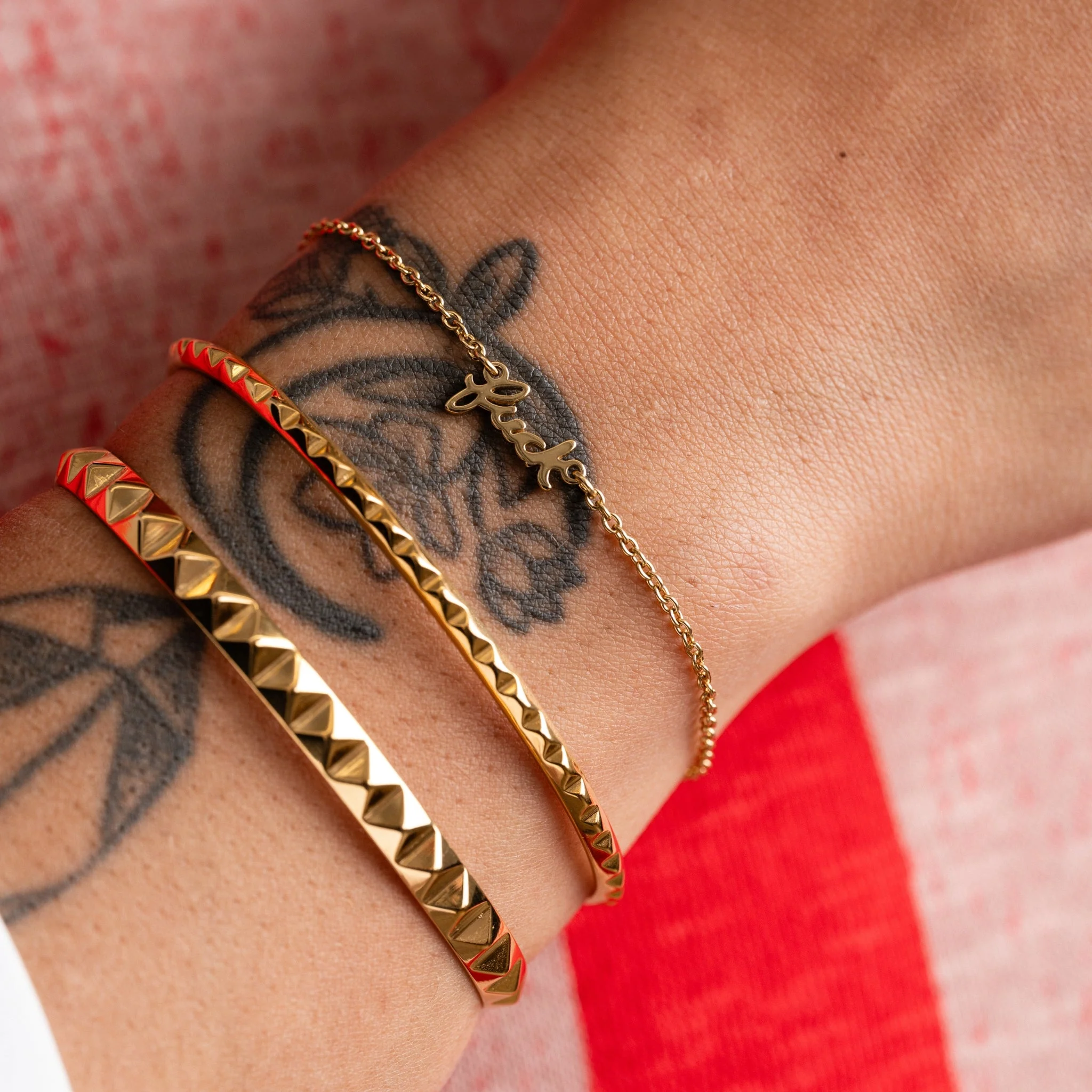 Fuck Script Bracelet - Image 3