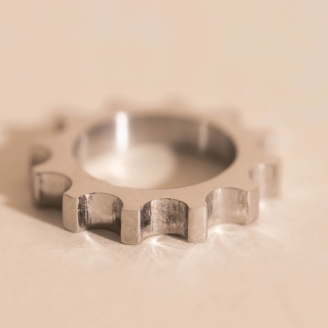 Gear Necklace Extender Charm - Image 4