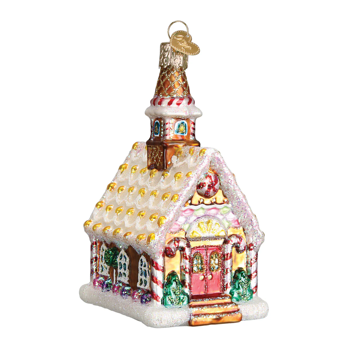 Gingerbread Church Ornament - Image 2
