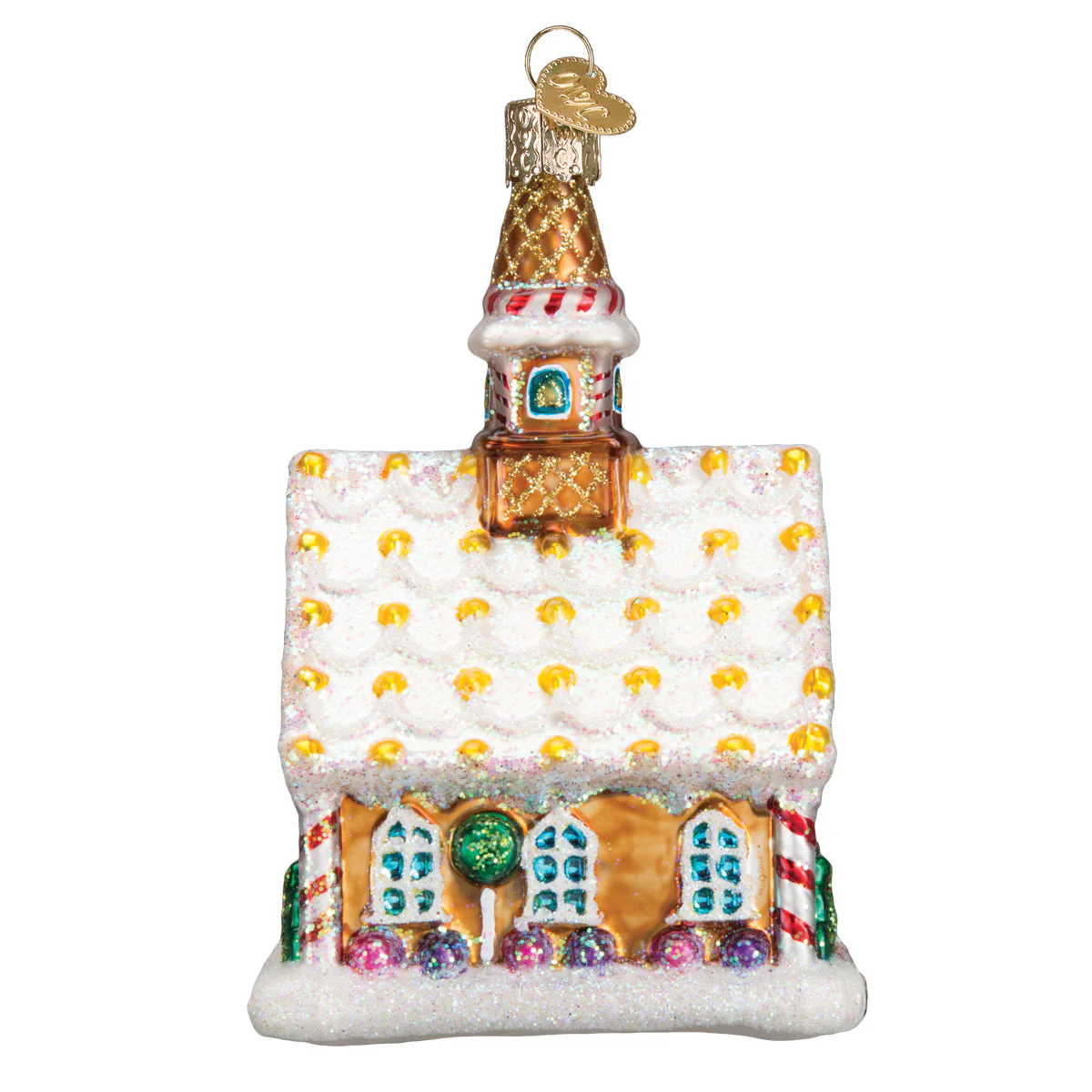 Gingerbread Church Ornament - Image 5