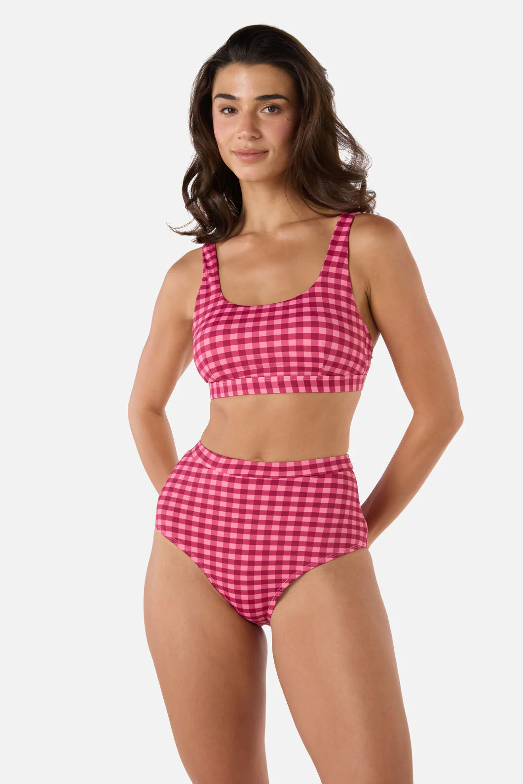 Gingham Bikini Top - Image 3