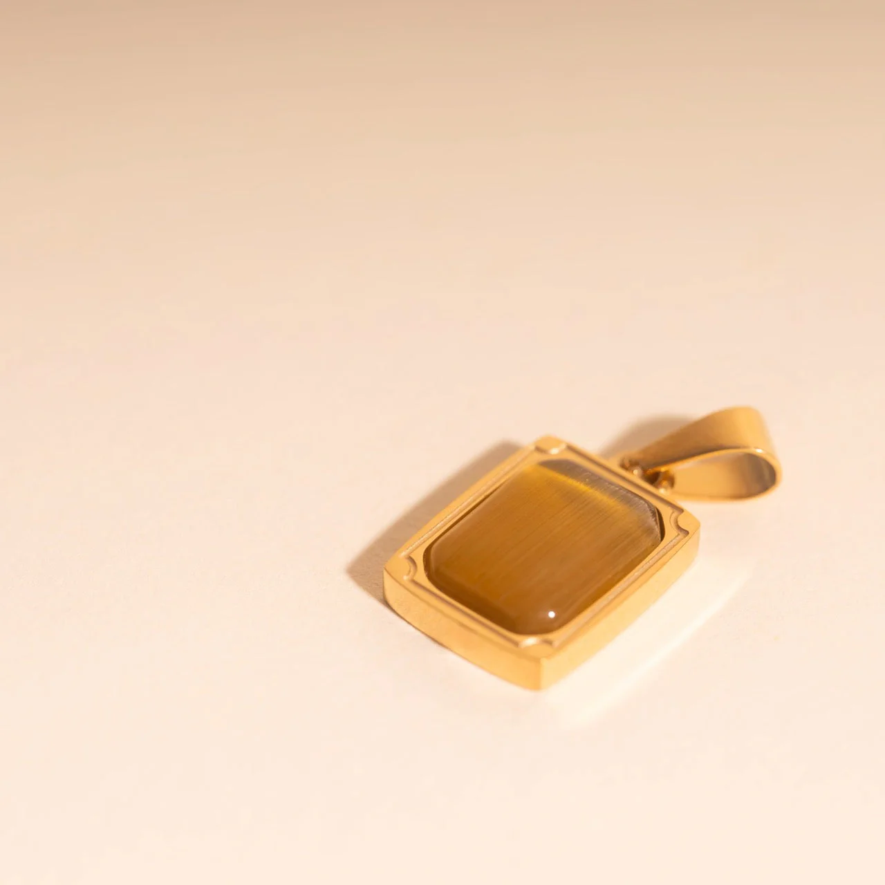 Golden Ember Necklace Charm - Image 4
