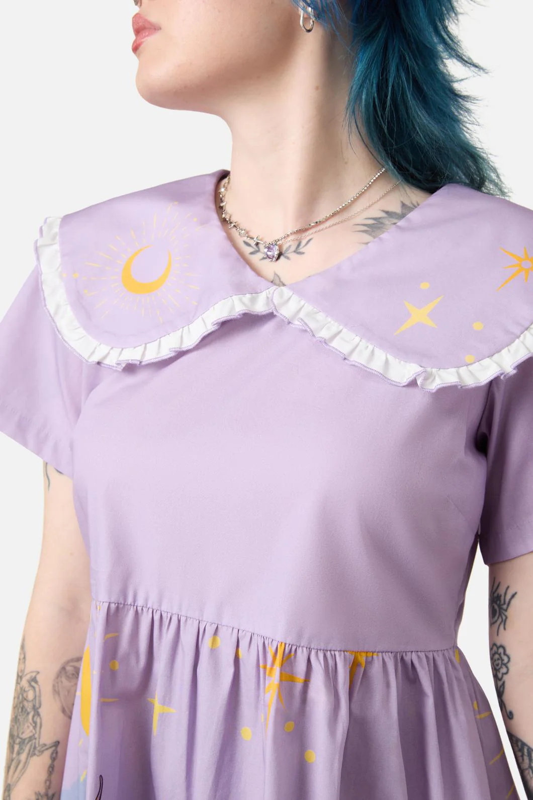 Goodnight Bunny Border Dress - Image 2