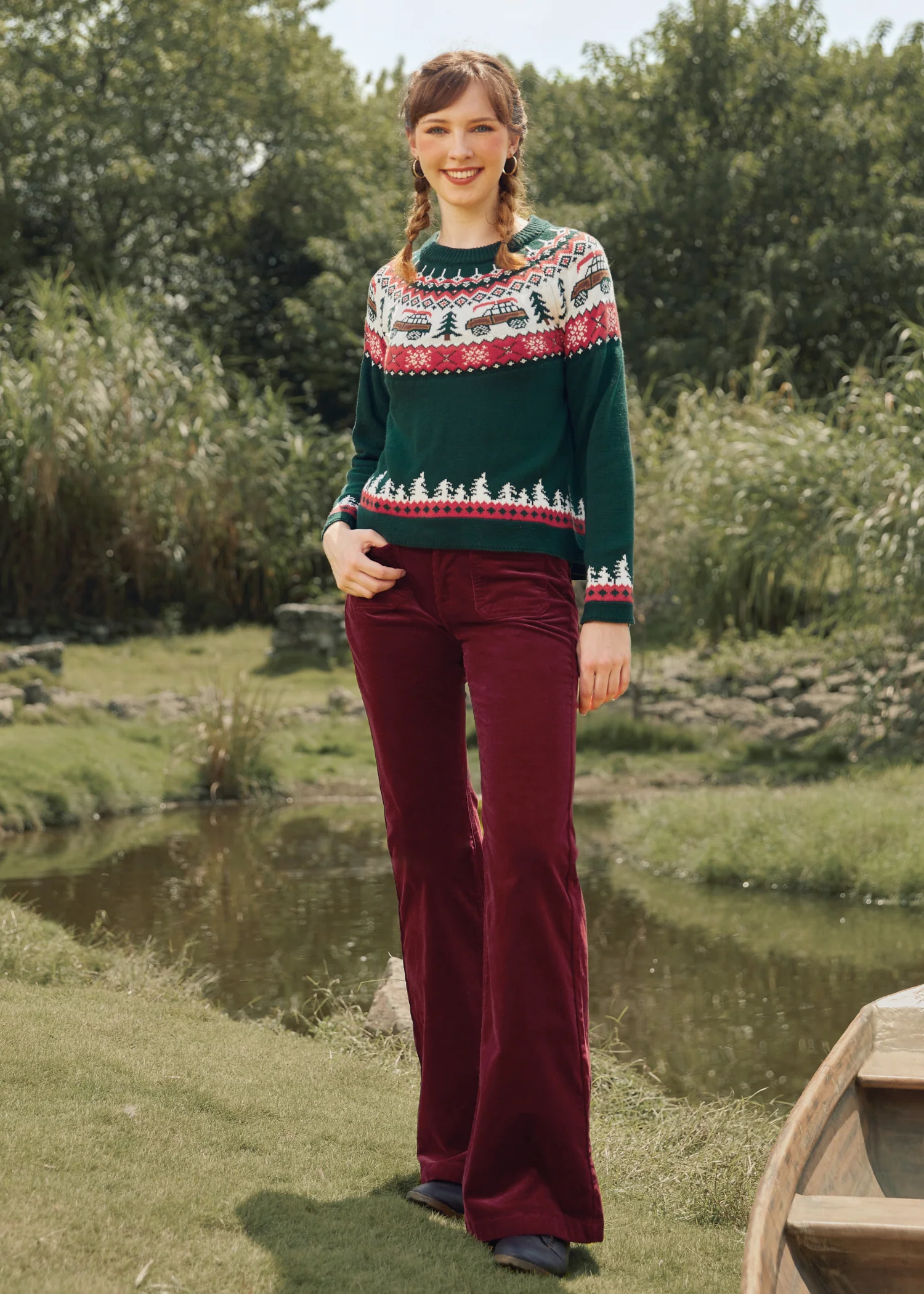 Golden Days Raglan Sweater - Image 6
