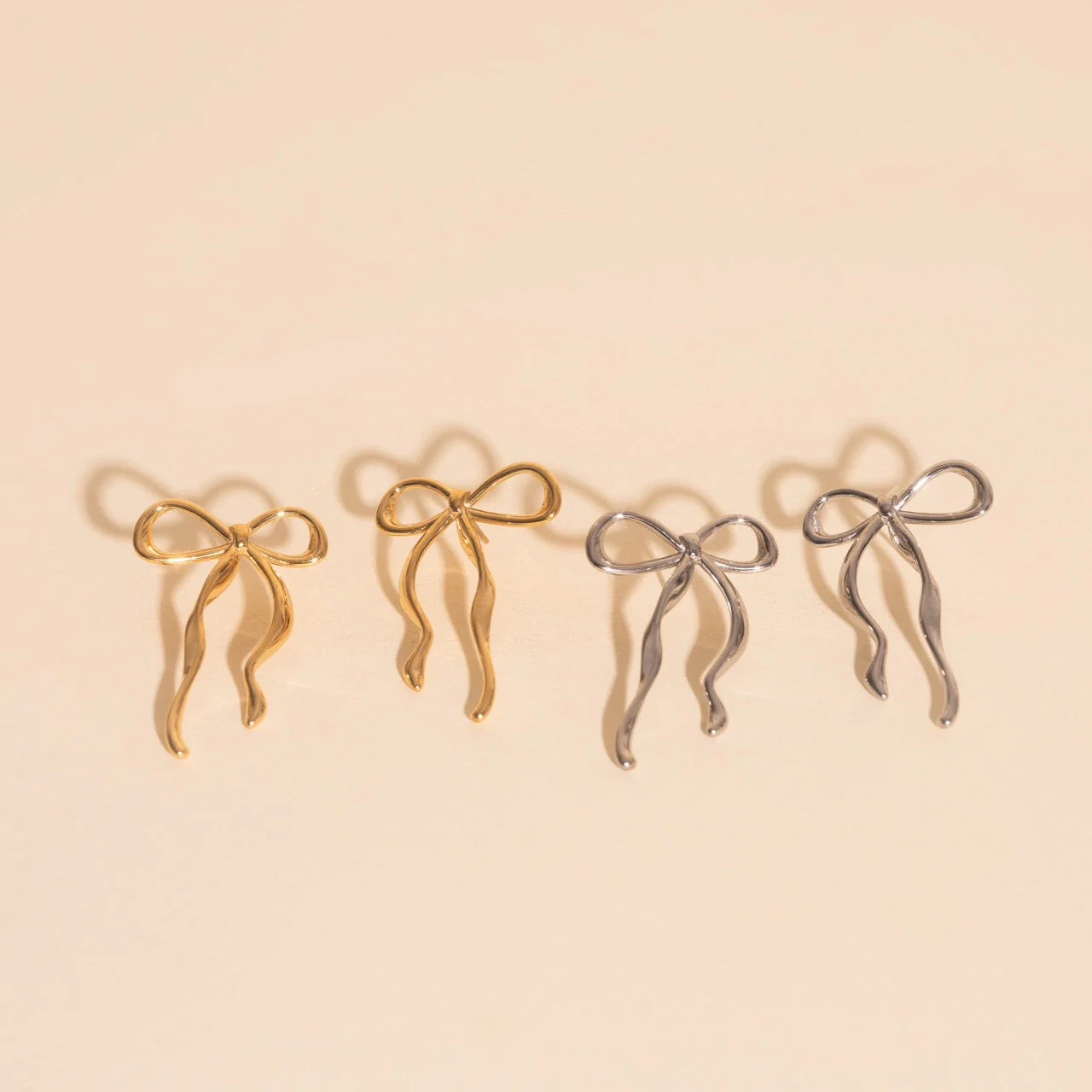 Jumbo Bow Stud Earrings - Image 7