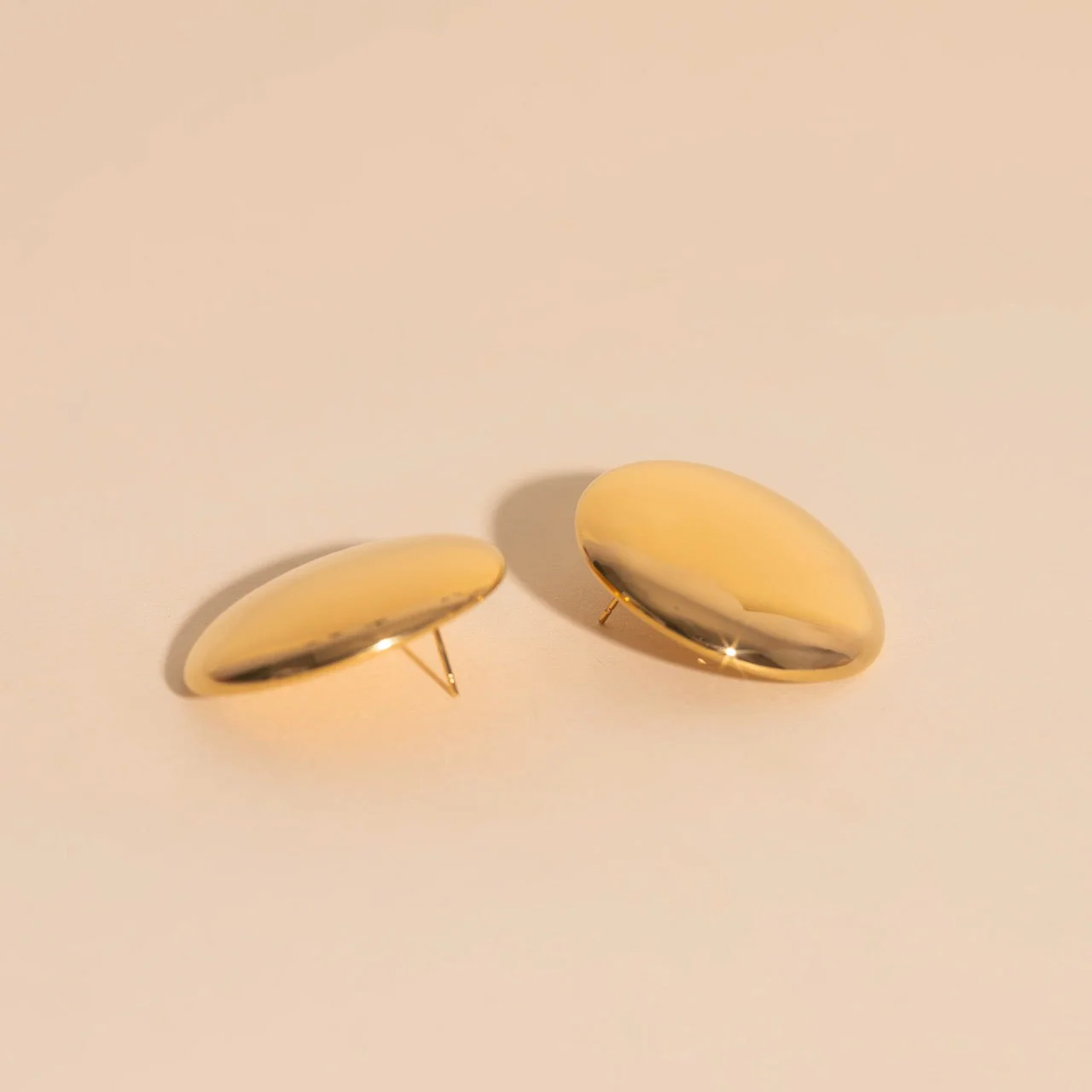 Jumbo Button Stud Earrings - Image 10
