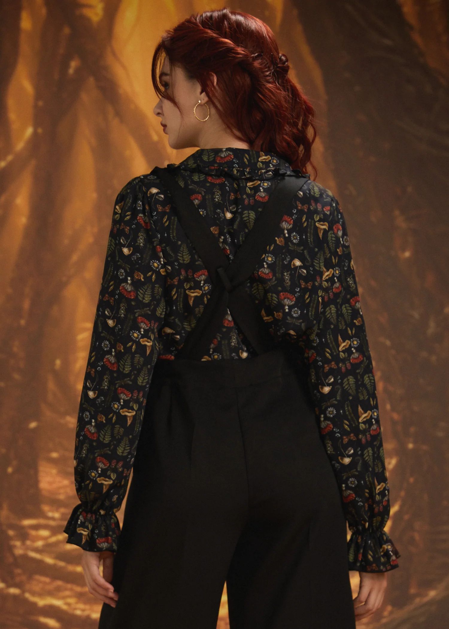 The Vive Ruffle Blouse - Image 3