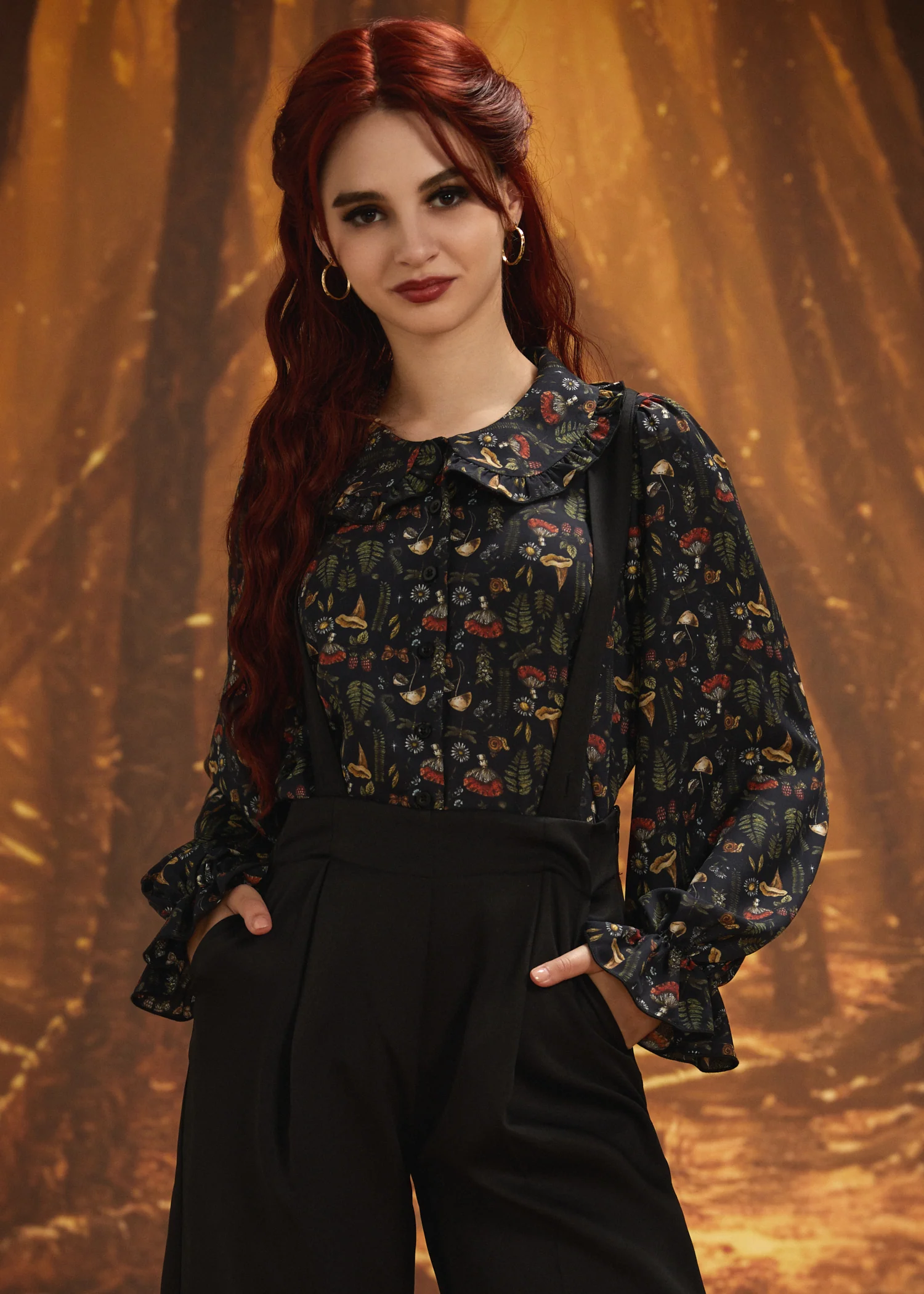 The Vive Ruffle Blouse - Image 6