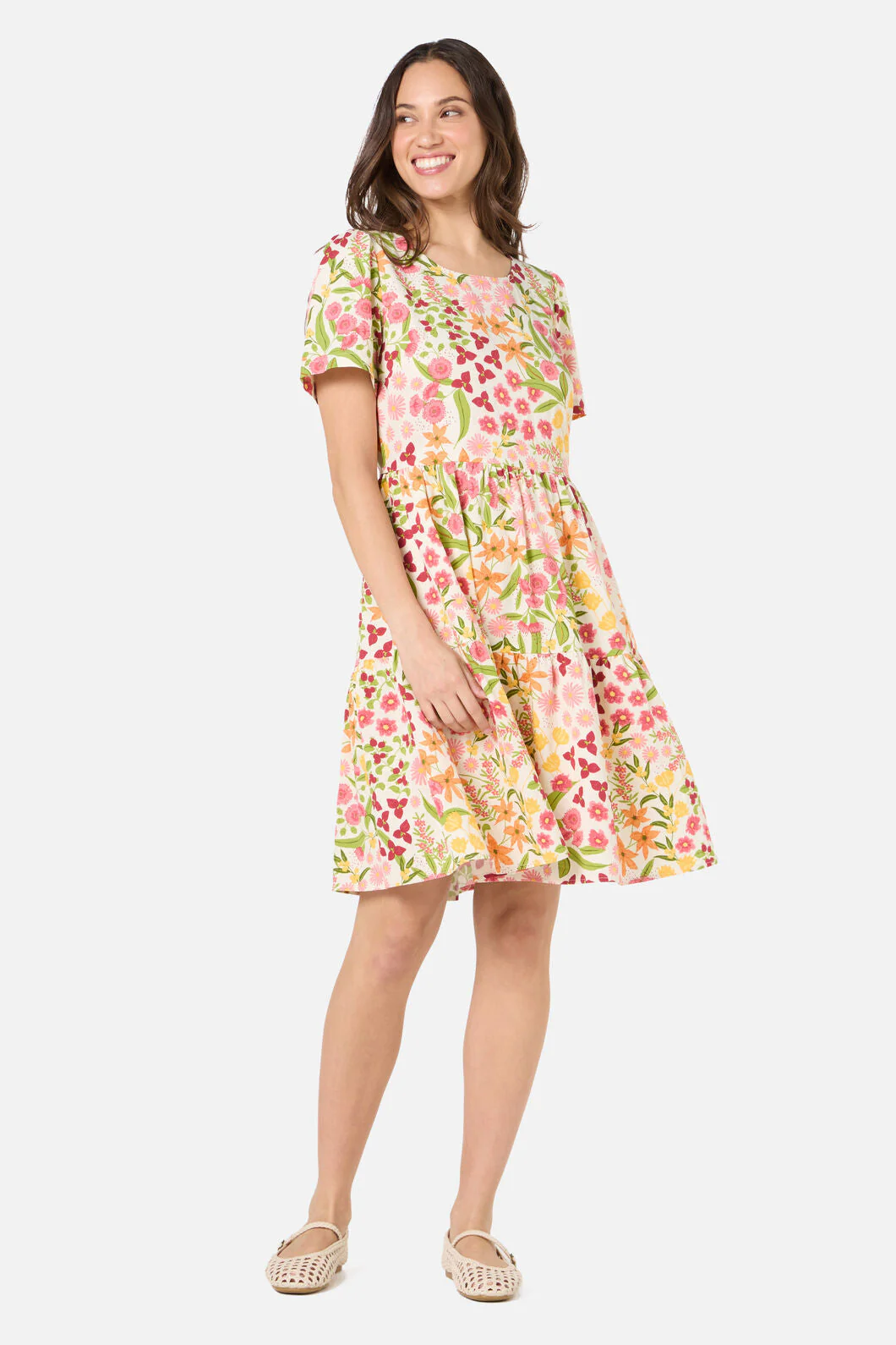 Liberty Native Smock Dress - Image 5