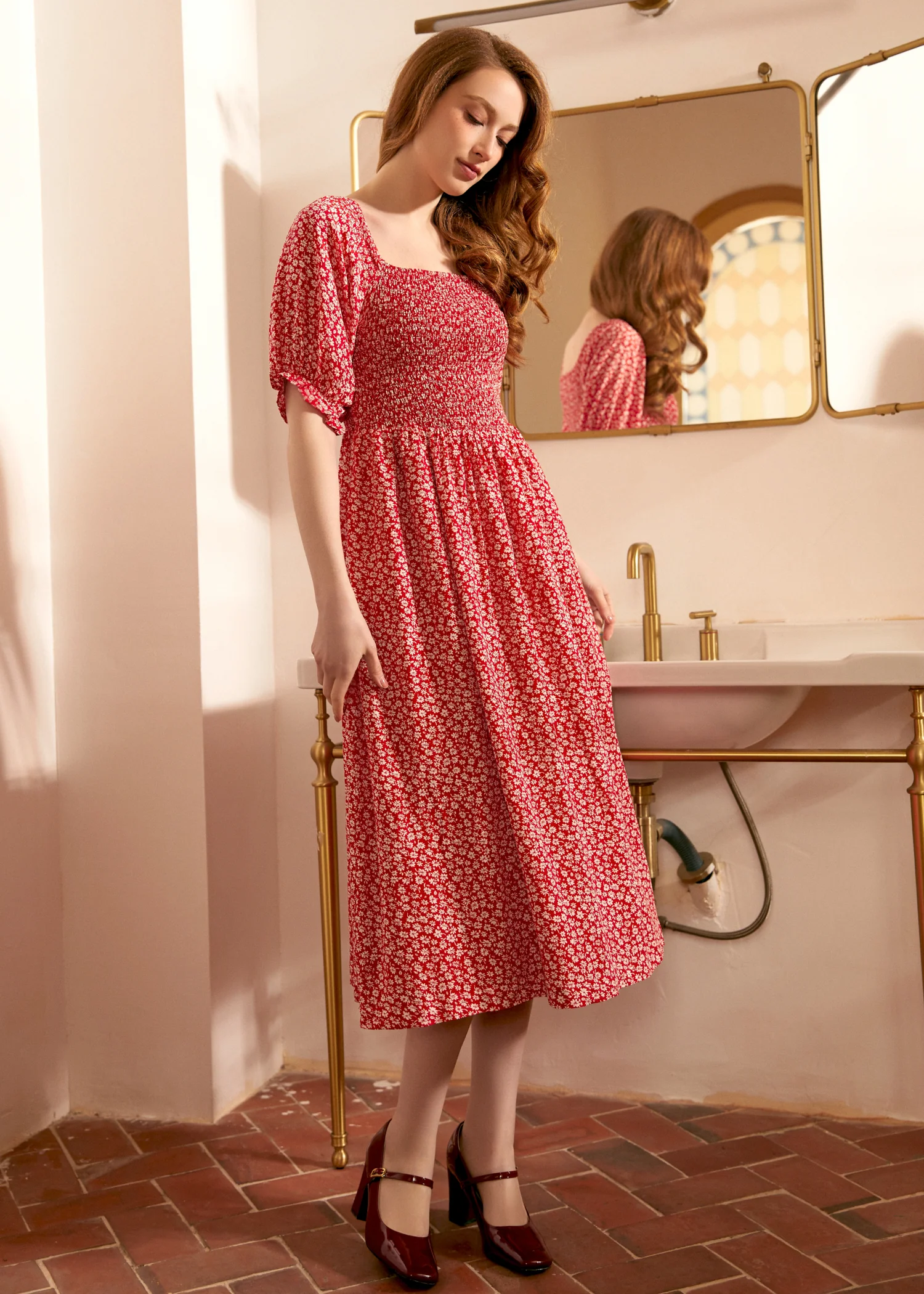 Lilting Love Short Sleeve Babydoll Dress - Image 6
