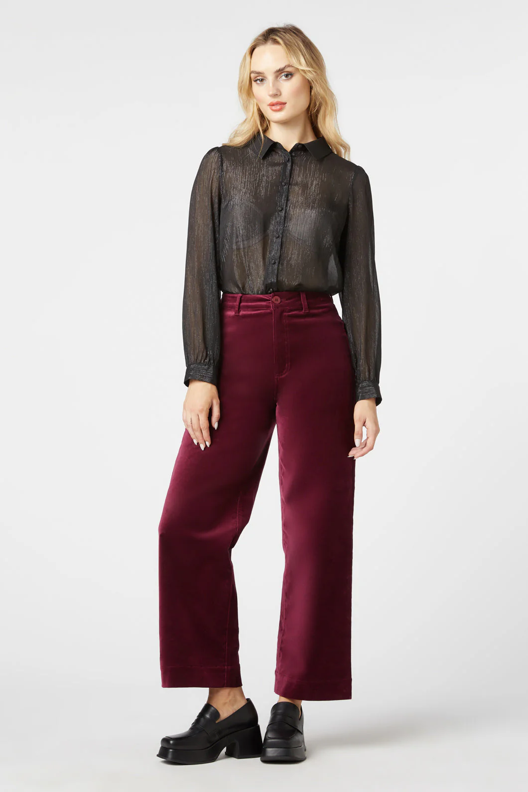 Pearl Glitter Blouse - Image 7