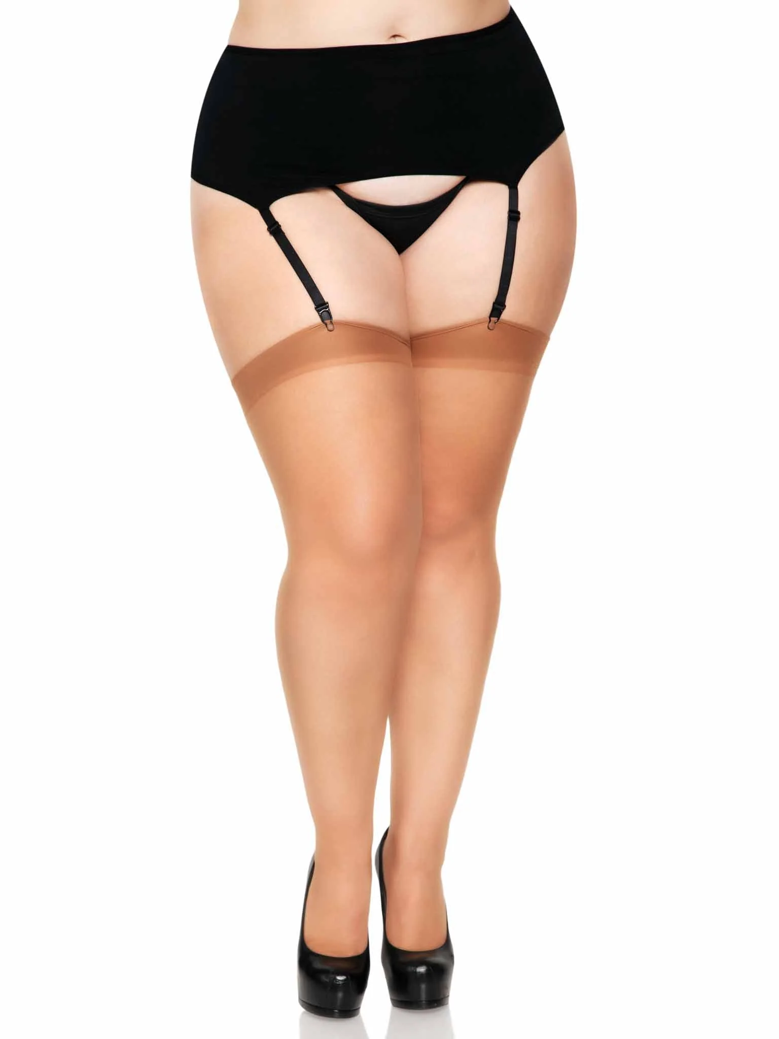 Plus Dex Sheer Stockings - Image 3