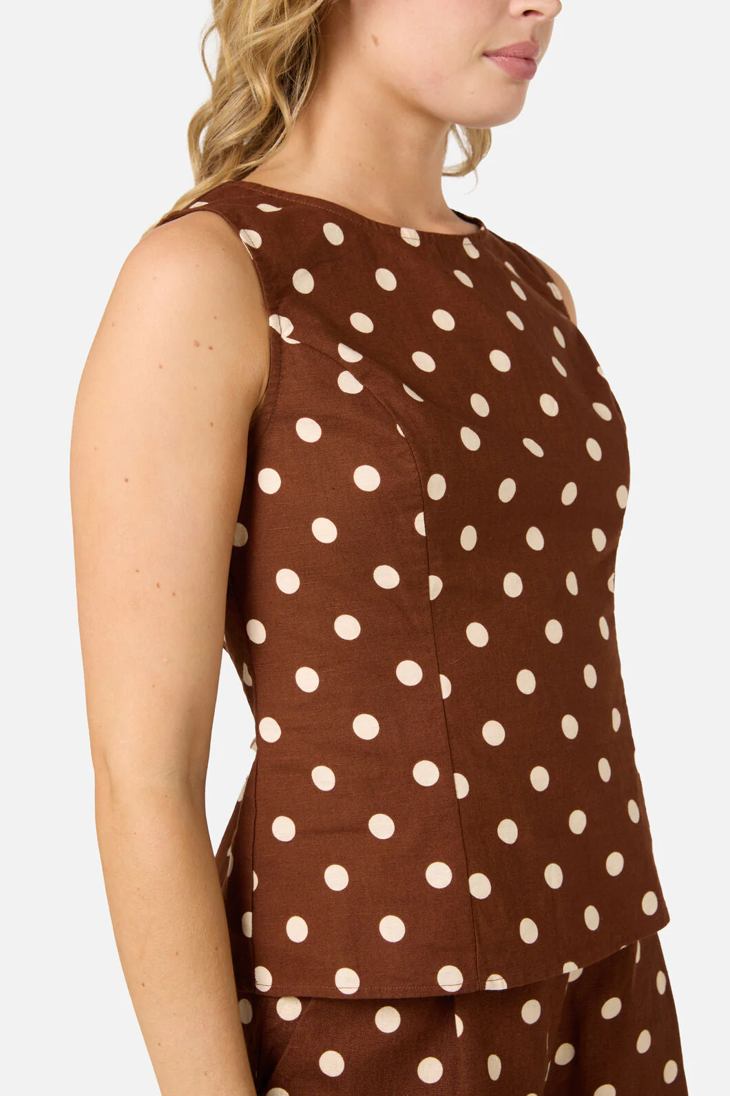 Polka Dot Shell Top - Image 2